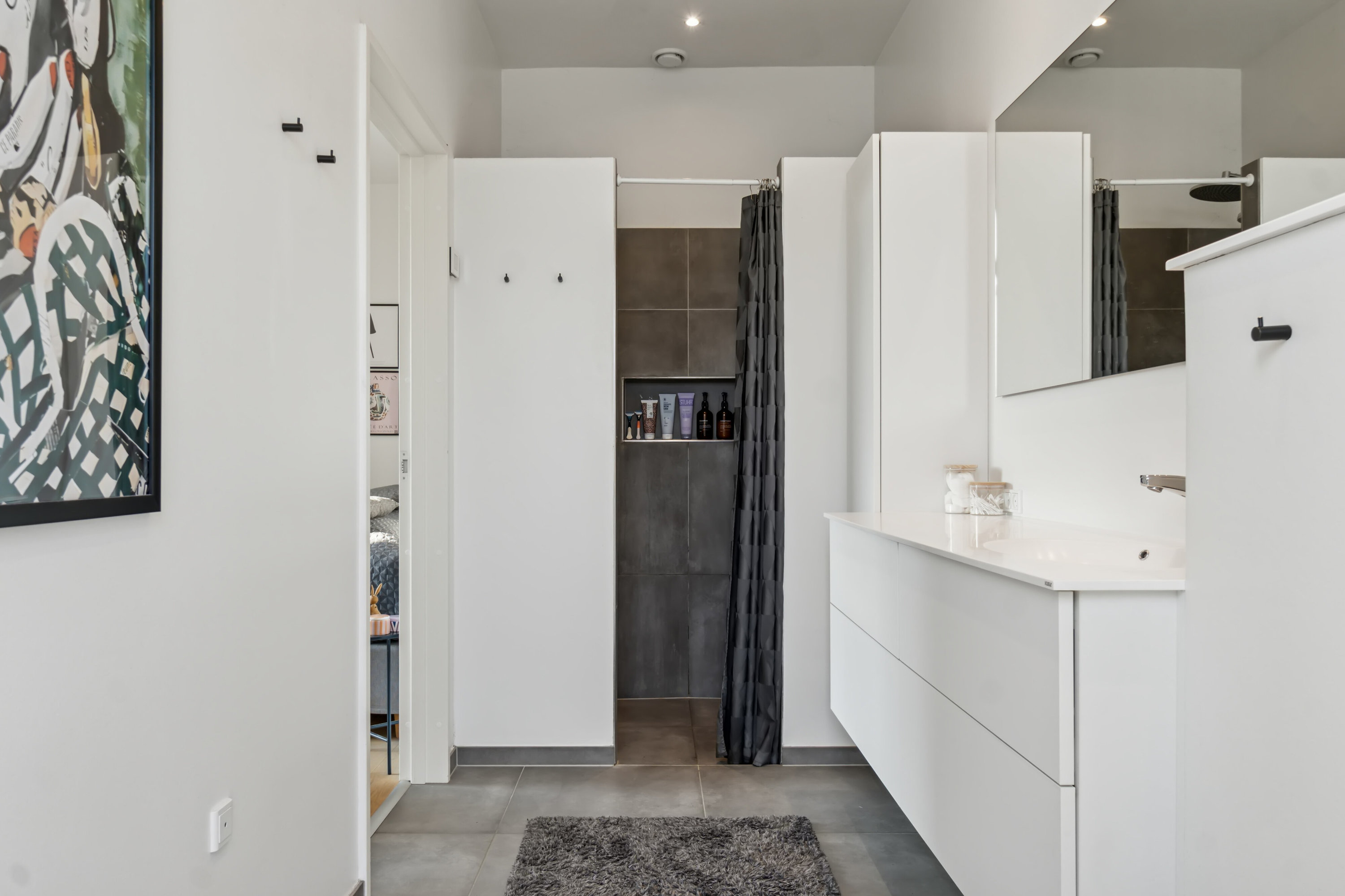 Fremhævet badeværelse billede i fuldskærmstilstand. Billede af Stjernebakken 85, 4200 Slagelse