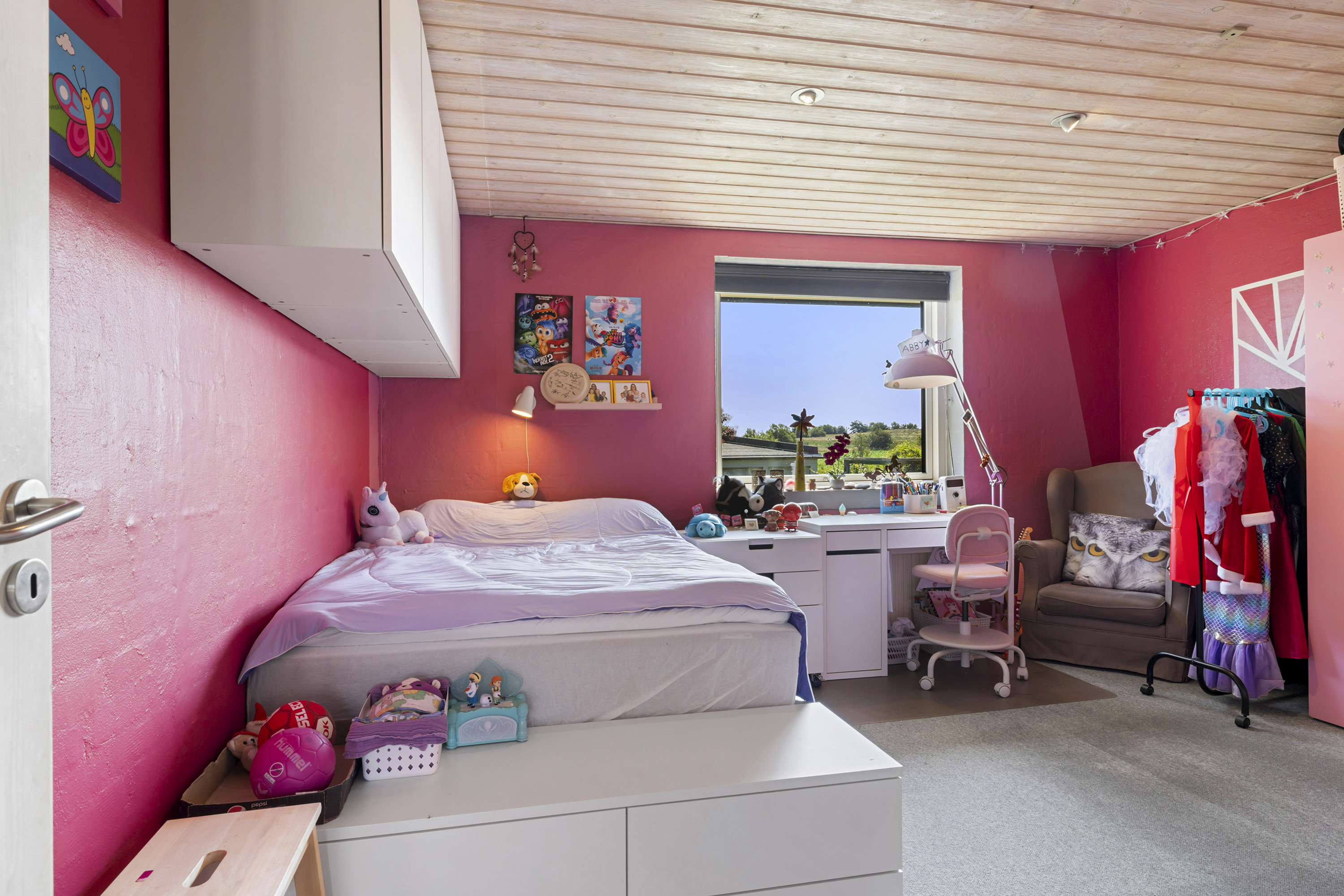 Fremhævet soveværelse billede i fuldskærmstilstand. Billede af Præstegårdsvej 21, Gærum, 9900 Frederikshavn