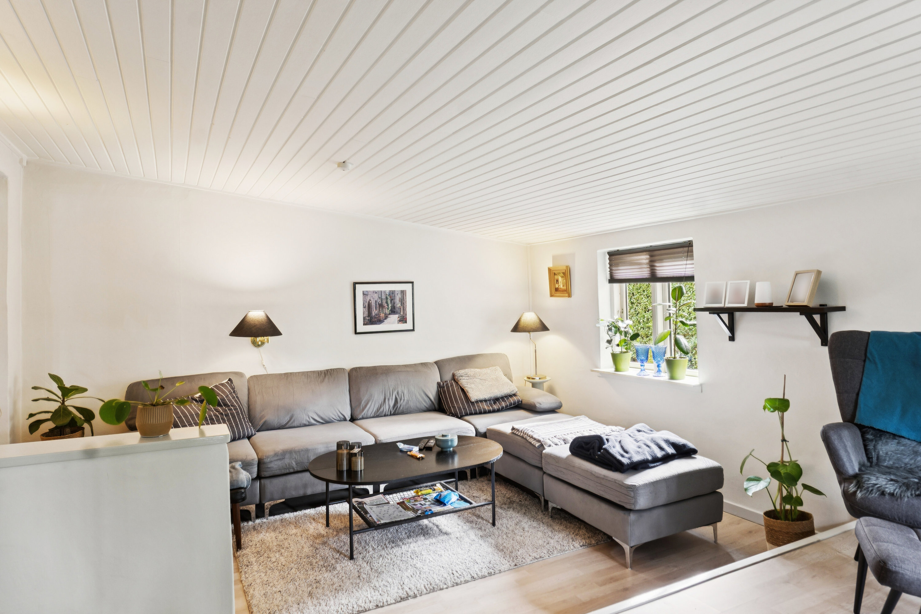 Fremhævet stue billede i fuldskærmstilstand. Billede af Bergmannsvej 34, Thurø, 5700 Svendborg