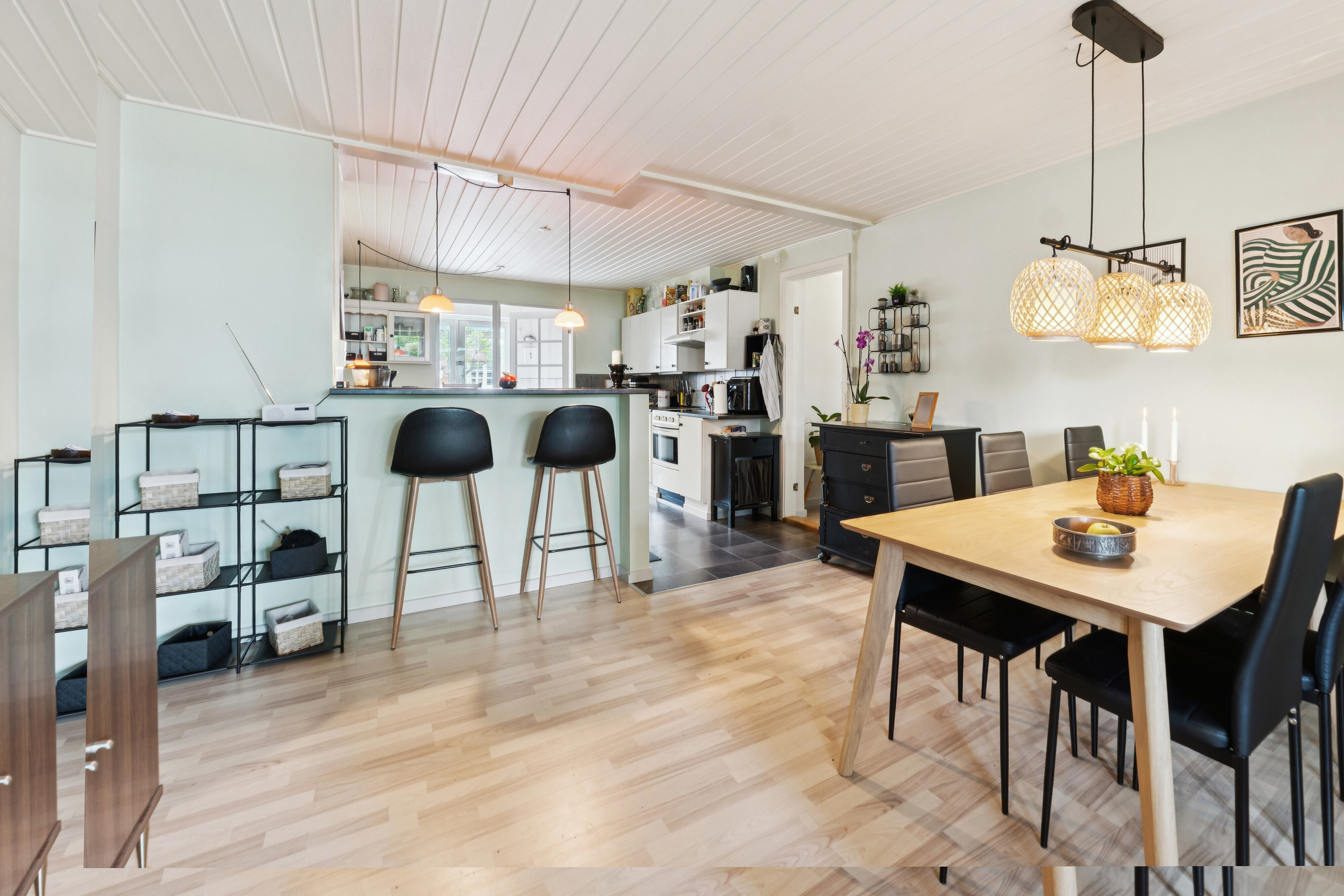 Fremhævet spisestue billede i fuldskærmstilstand. Billede af Bergmannsvej 34, Thurø, 5700 Svendborg