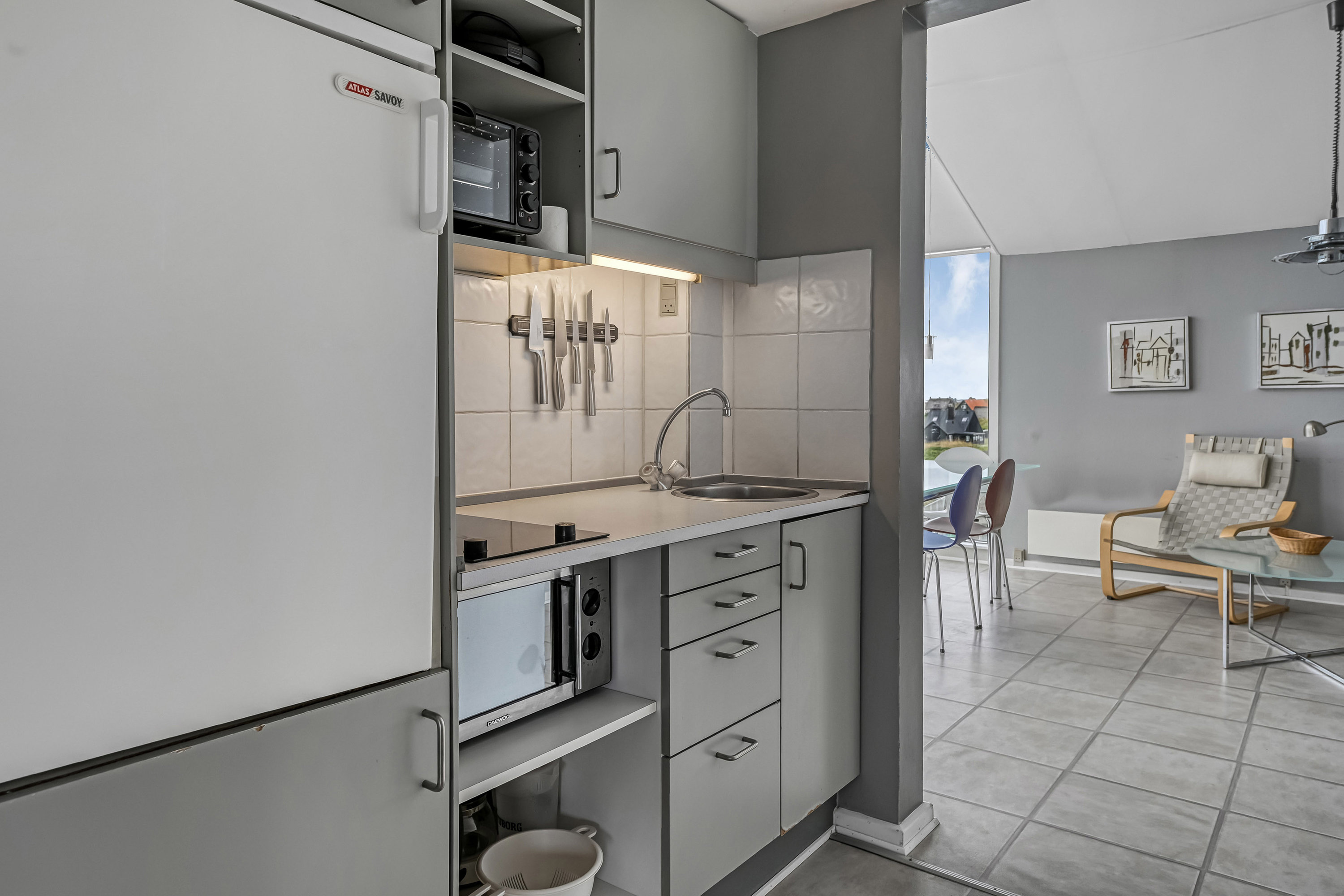 Fremhævet køkken billede i fuldskærmstilstand. Billede af Strandvejen 52, 2. 52., Fanø Bad, 6720 Fanø