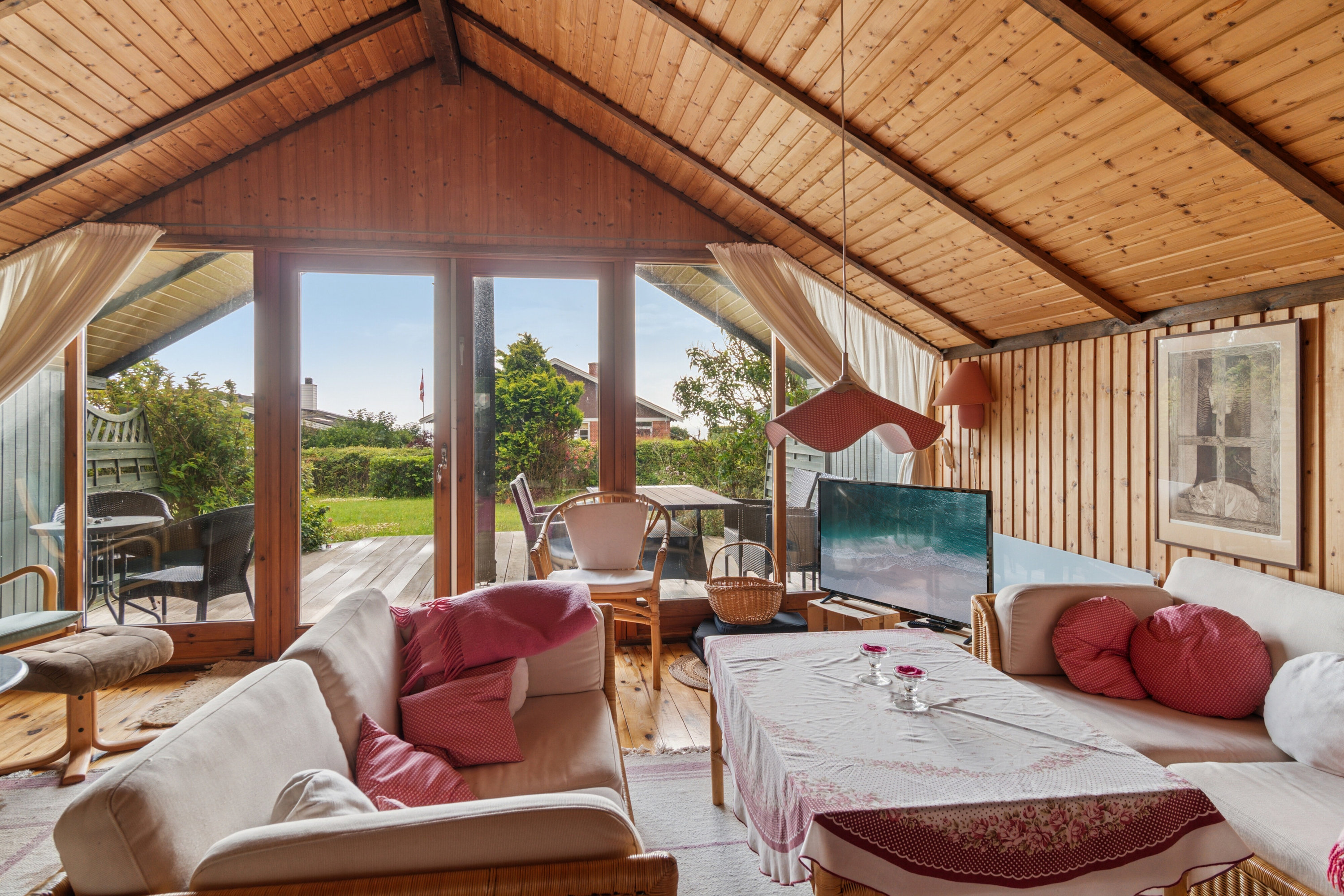 Fremhævet stue billede i fuldskærmstilstand. Billede af Mimersvej 18, Drøsselbjerg, 4200 Slagelse