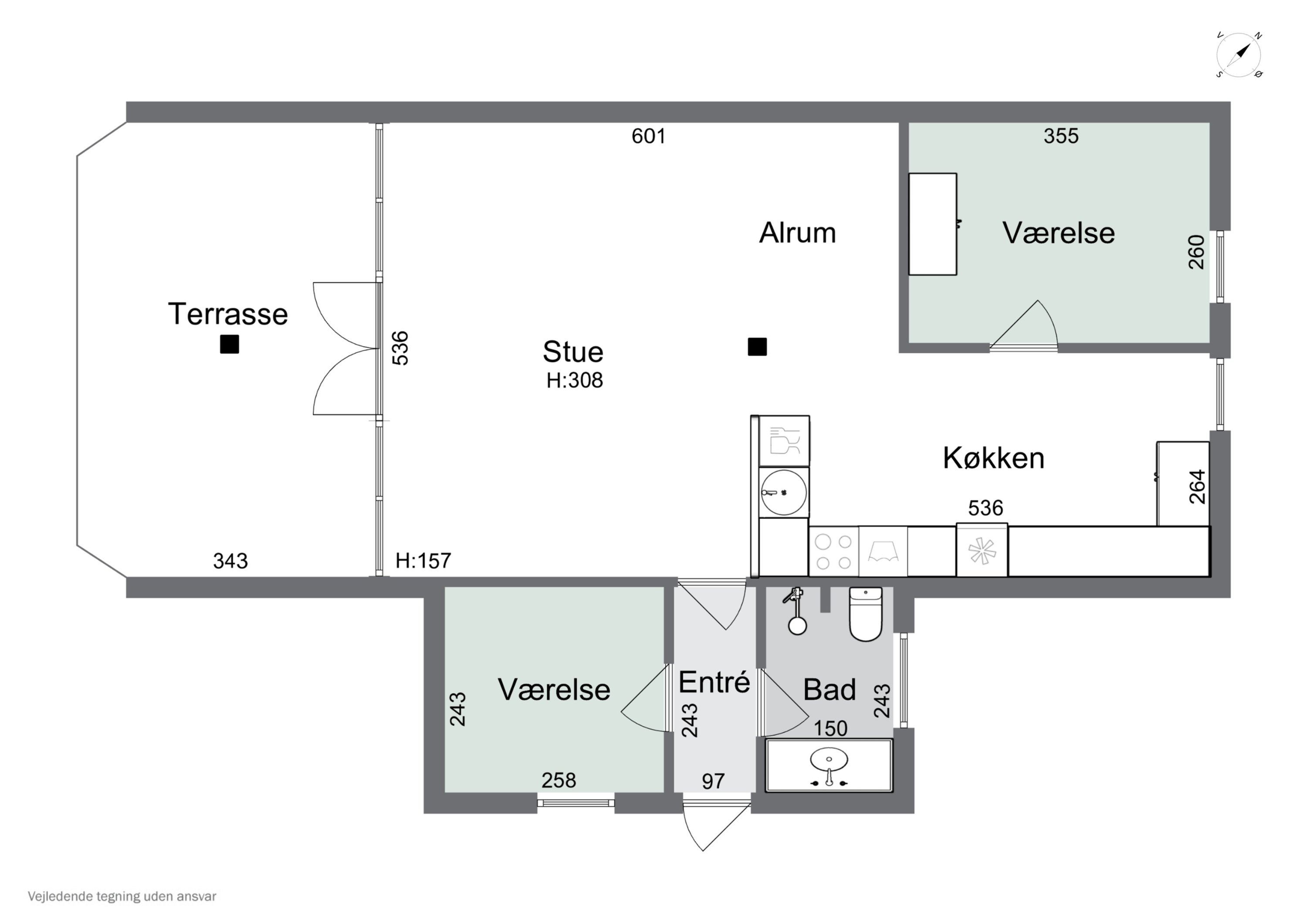 Plantegninger billede af Mimersvej 18, Drøsselbjerg, 4200 Slagelse
