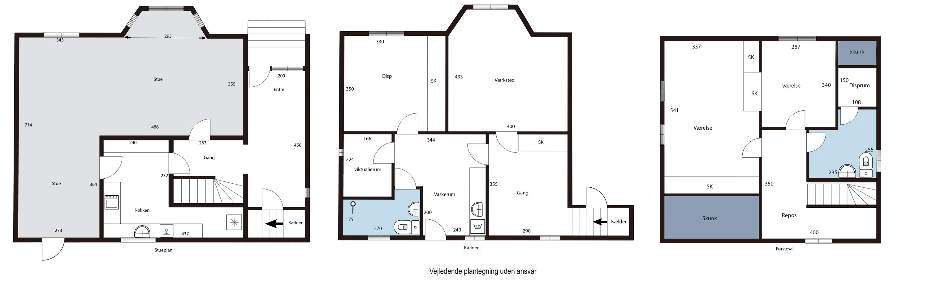 Plantegninger billede af Bredgade 50, Bred, 5492 Vissenbjerg
