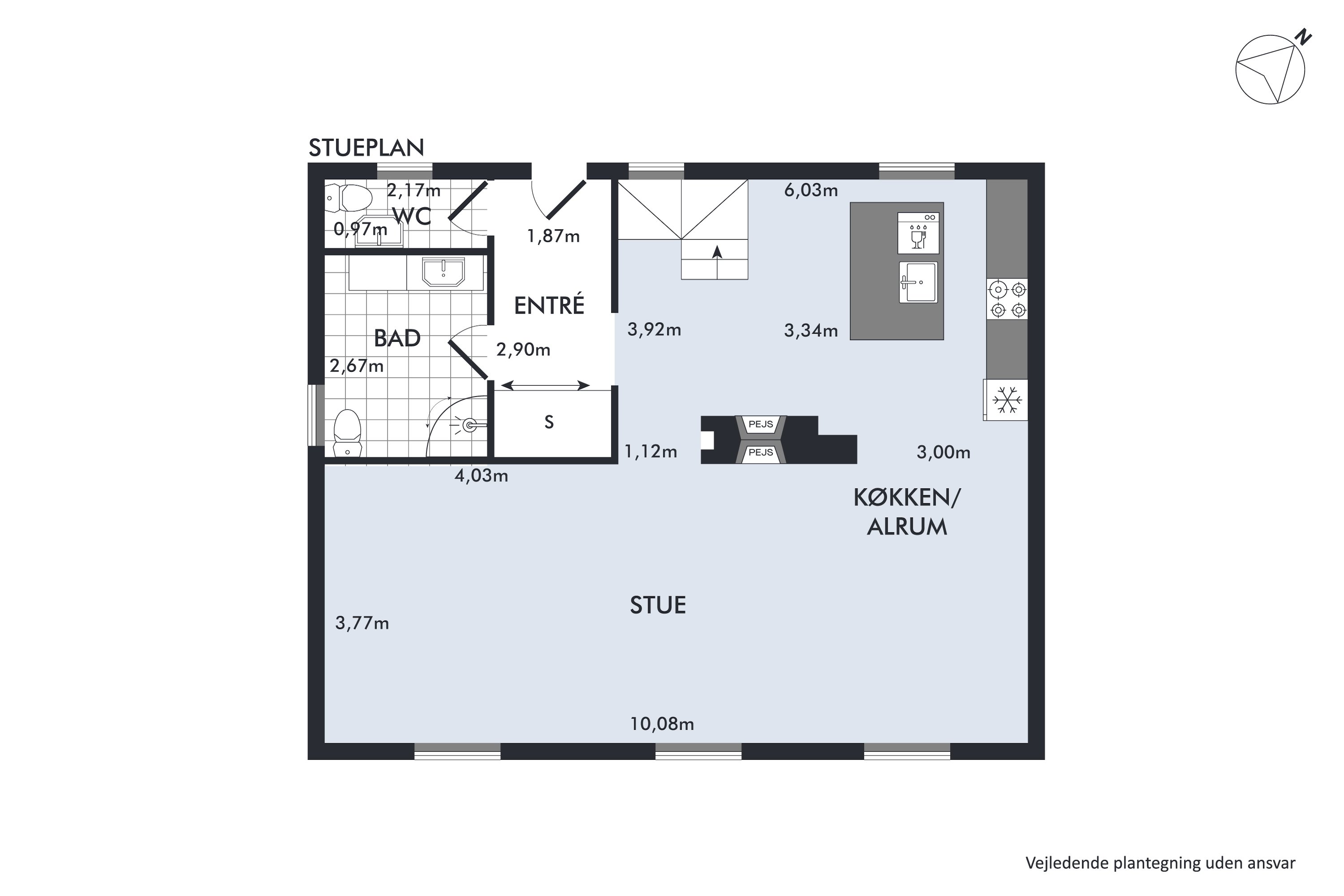 Plantegninger billede af Dr Louise Vej 10, 8500 Grenaa