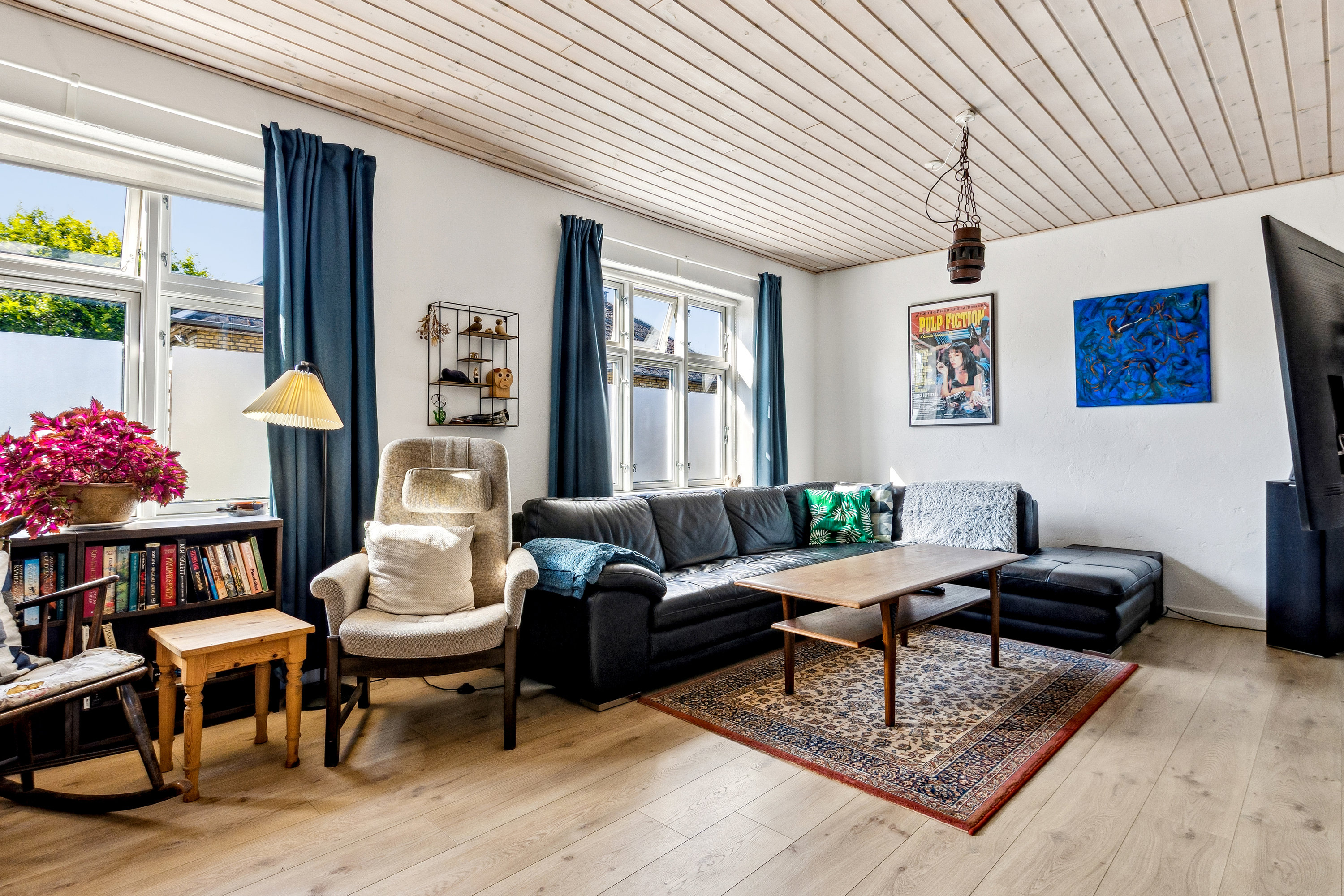 Fremhævet stue billede i fuldskærmstilstand. Billede af Dr Louise Vej 10, 8500 Grenaa