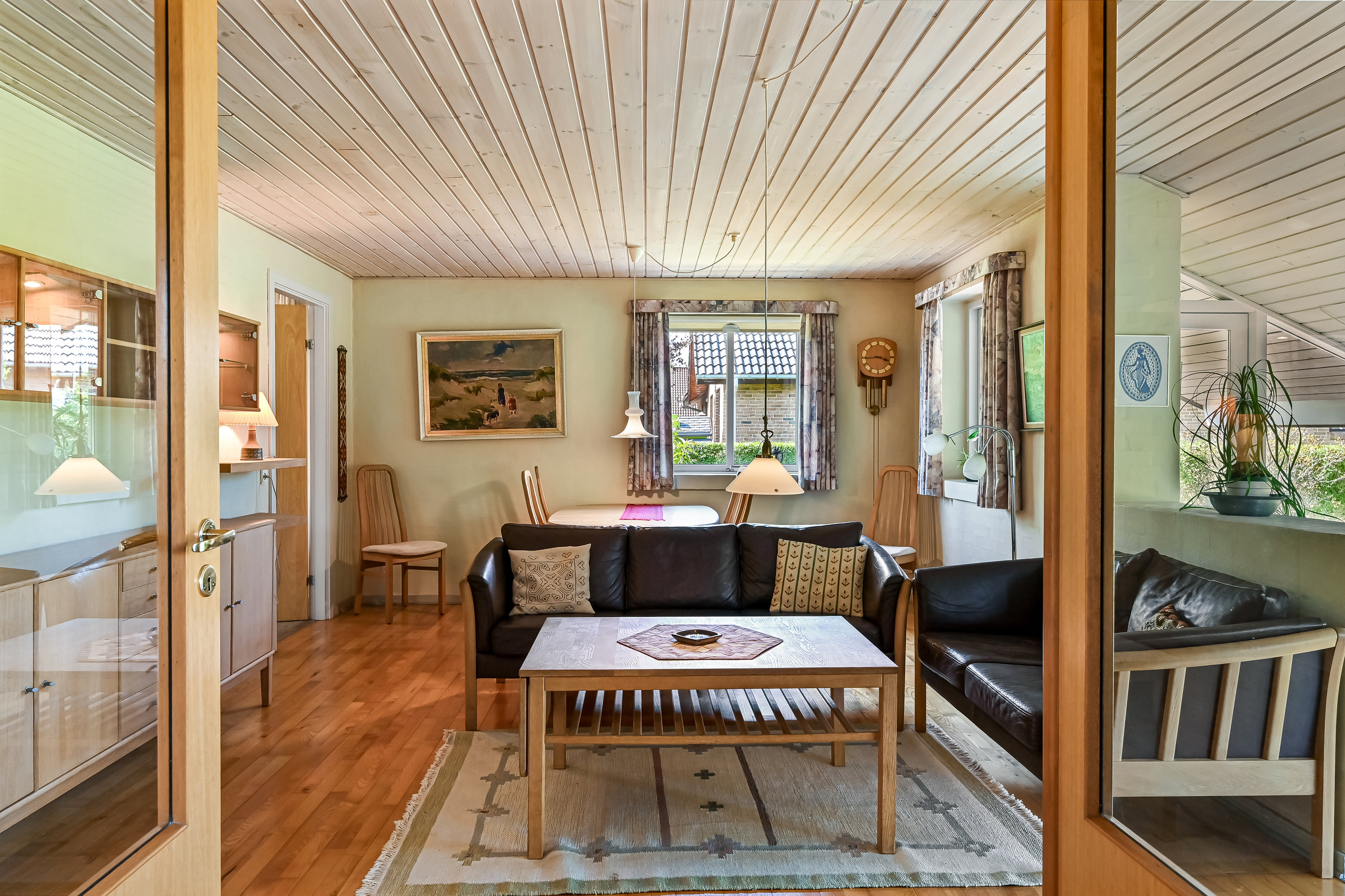 Fremhævet stue billede i fuldskærmstilstand. Billede af Tømmerpladsen 7, Simmelkær, 7451 Sunds