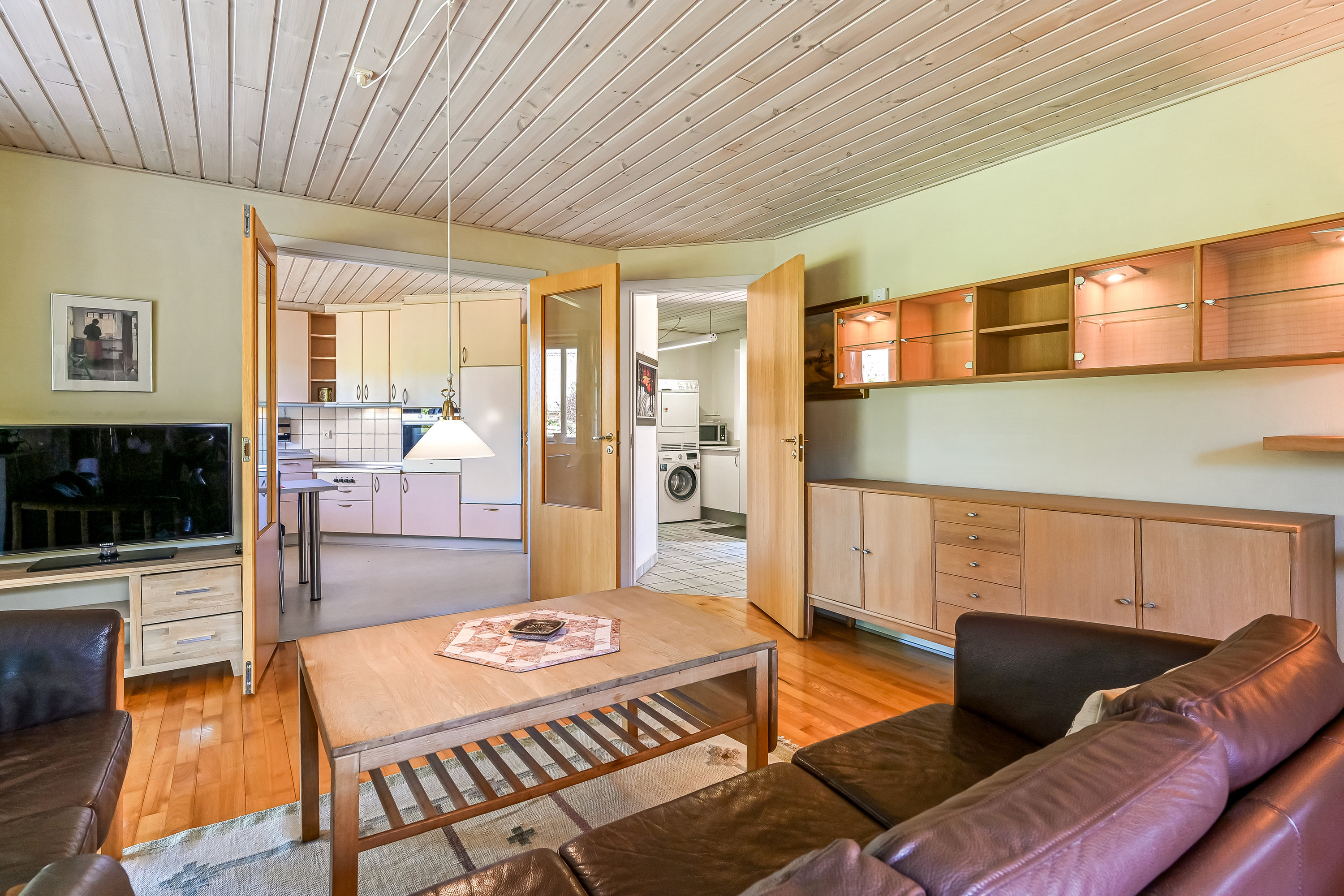 Fremhævet stue billede i fuldskærmstilstand. Billede af Tømmerpladsen 7, Simmelkær, 7451 Sunds