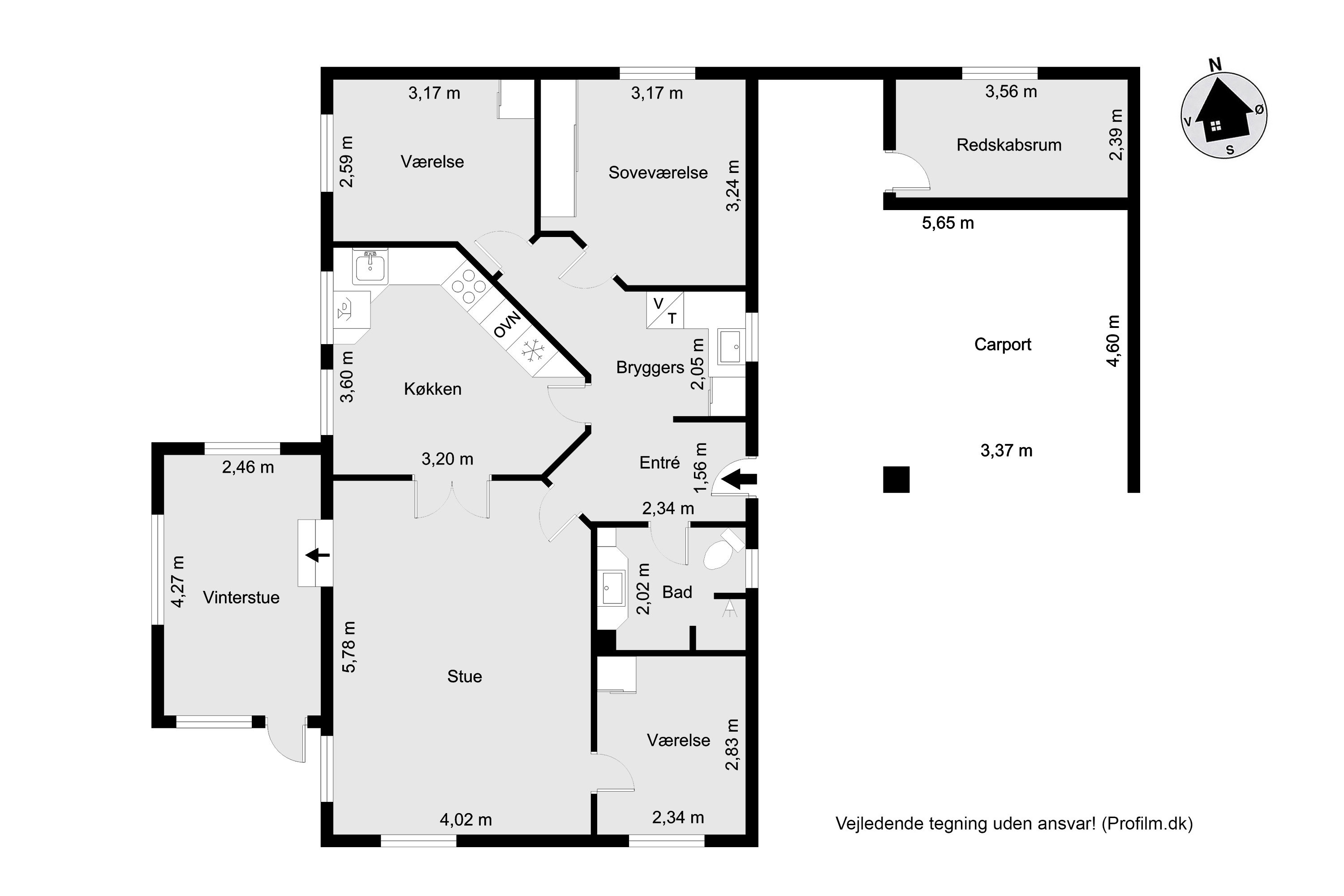 Plantegninger billede af Tømmerpladsen 7, Simmelkær, 7451 Sunds