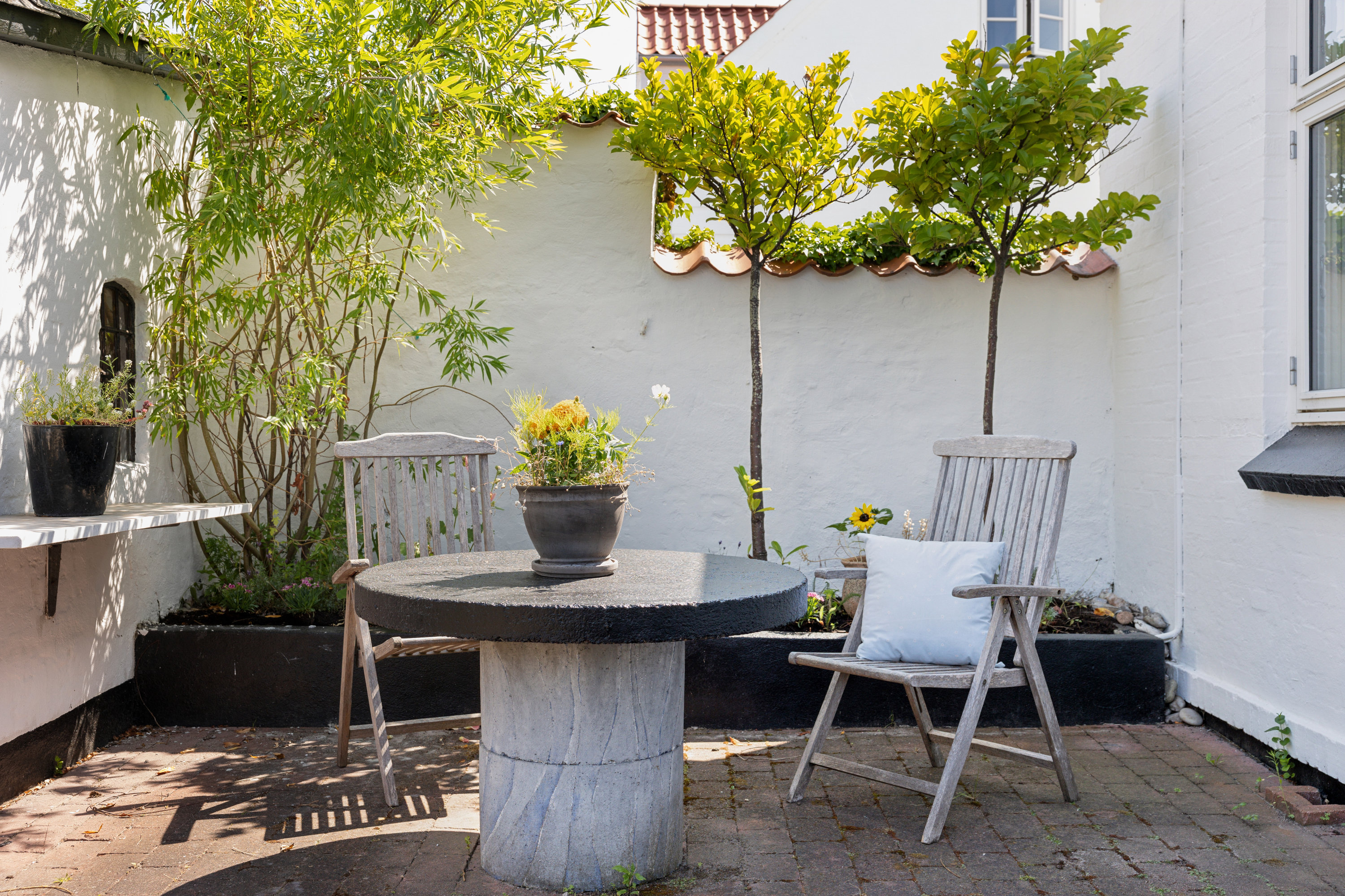 Fremhævet terrasse billede i fuldskærmstilstand. Billede af Toften 3, 8400 Ebeltoft