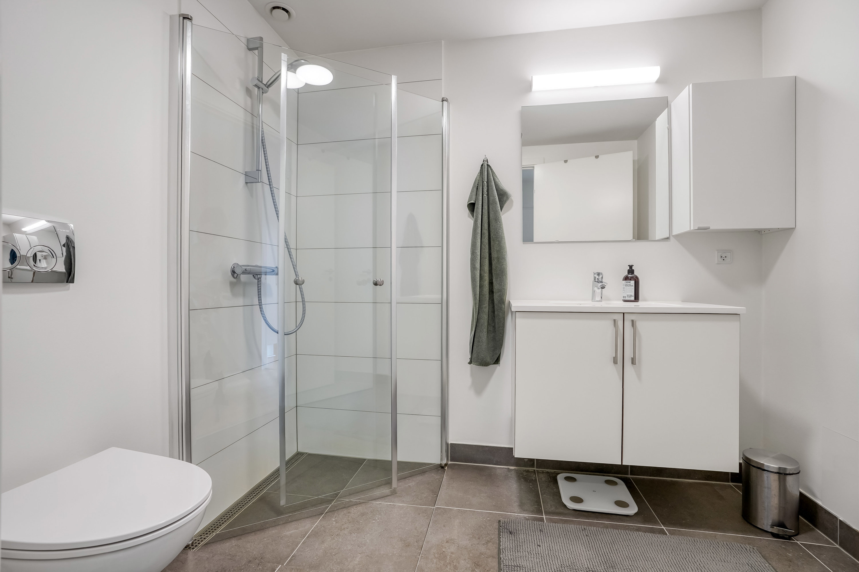 Fremhævet badeværelse billede i fuldskærmstilstand. Billede af Sukkervænget 25, 5000 Odense C