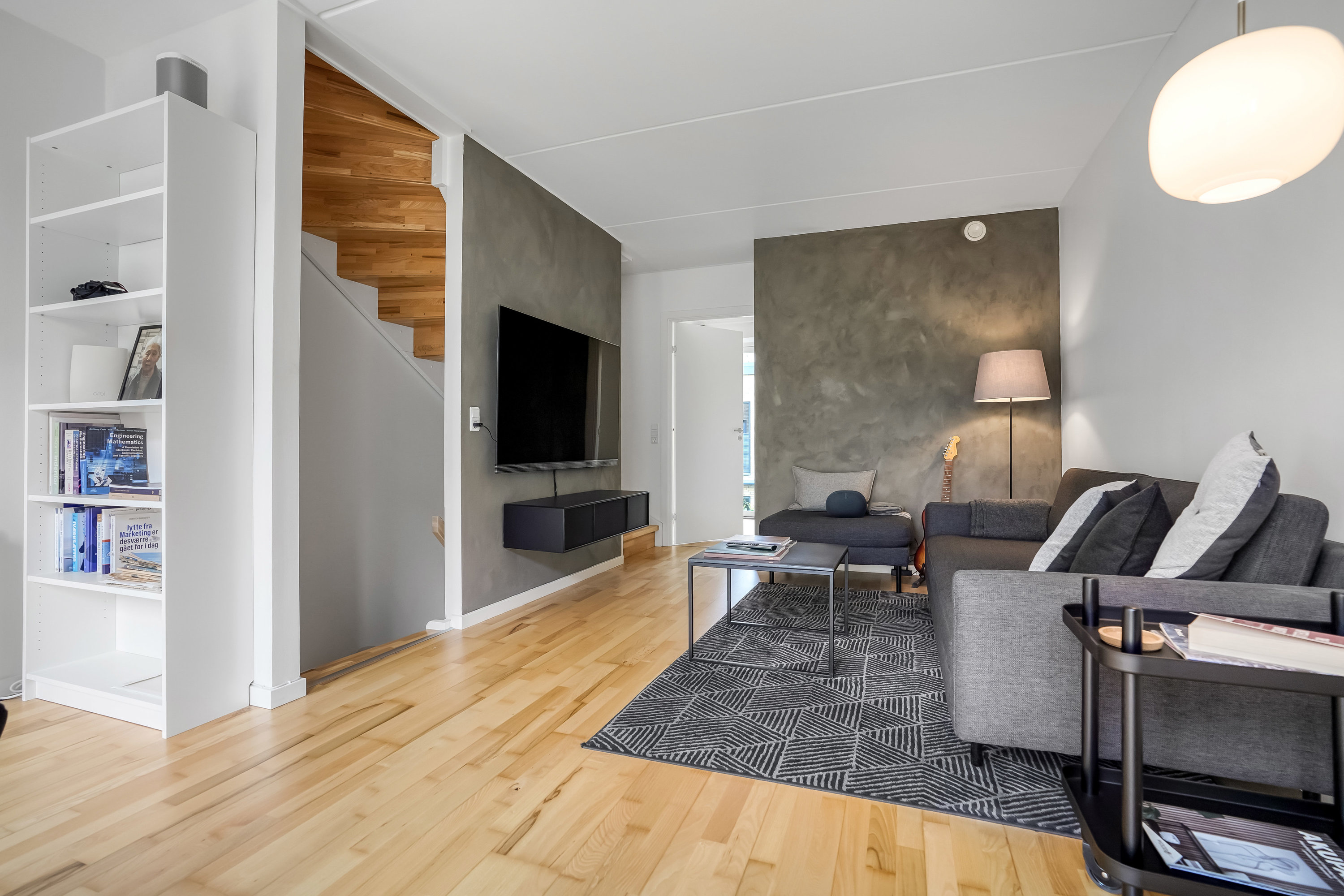 Fremhævet stue billede i fuldskærmstilstand. Billede af Sukkervænget 25, 5000 Odense C