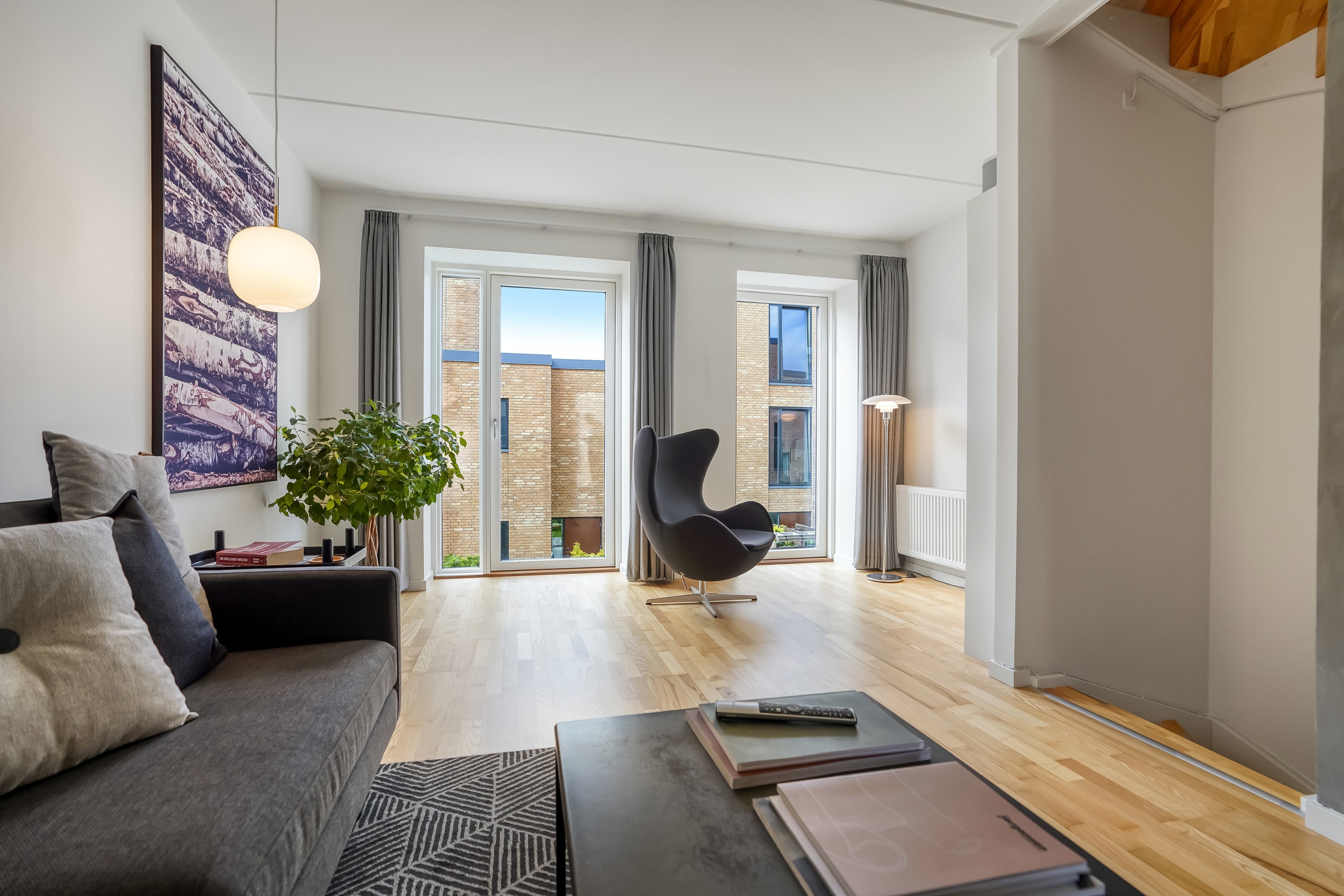 Fremhævet stue billede i fuldskærmstilstand. Billede af Sukkervænget 25, 5000 Odense C