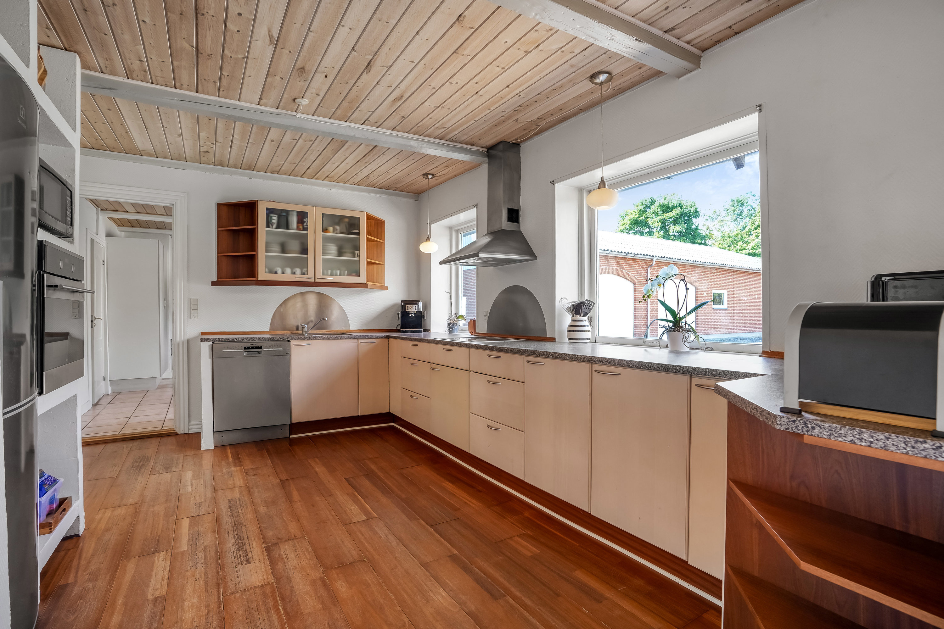 Fremhævet køkken billede i fuldskærmstilstand. Billede af Hårupvej 38, Hårup, 8740 Brædstrup