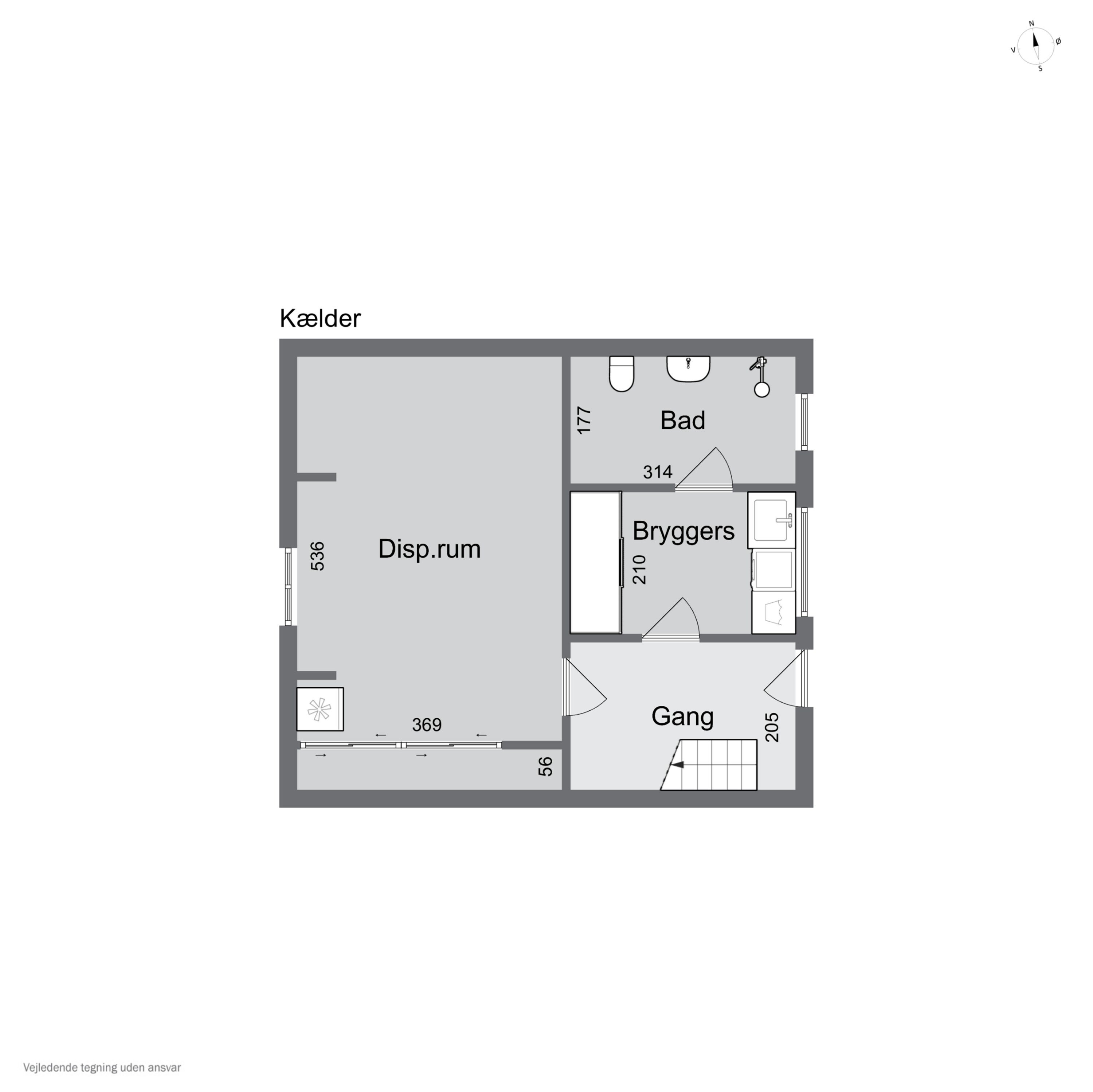 Plantegninger billede af Elletoften 8, 2800 Kongens Lyngby