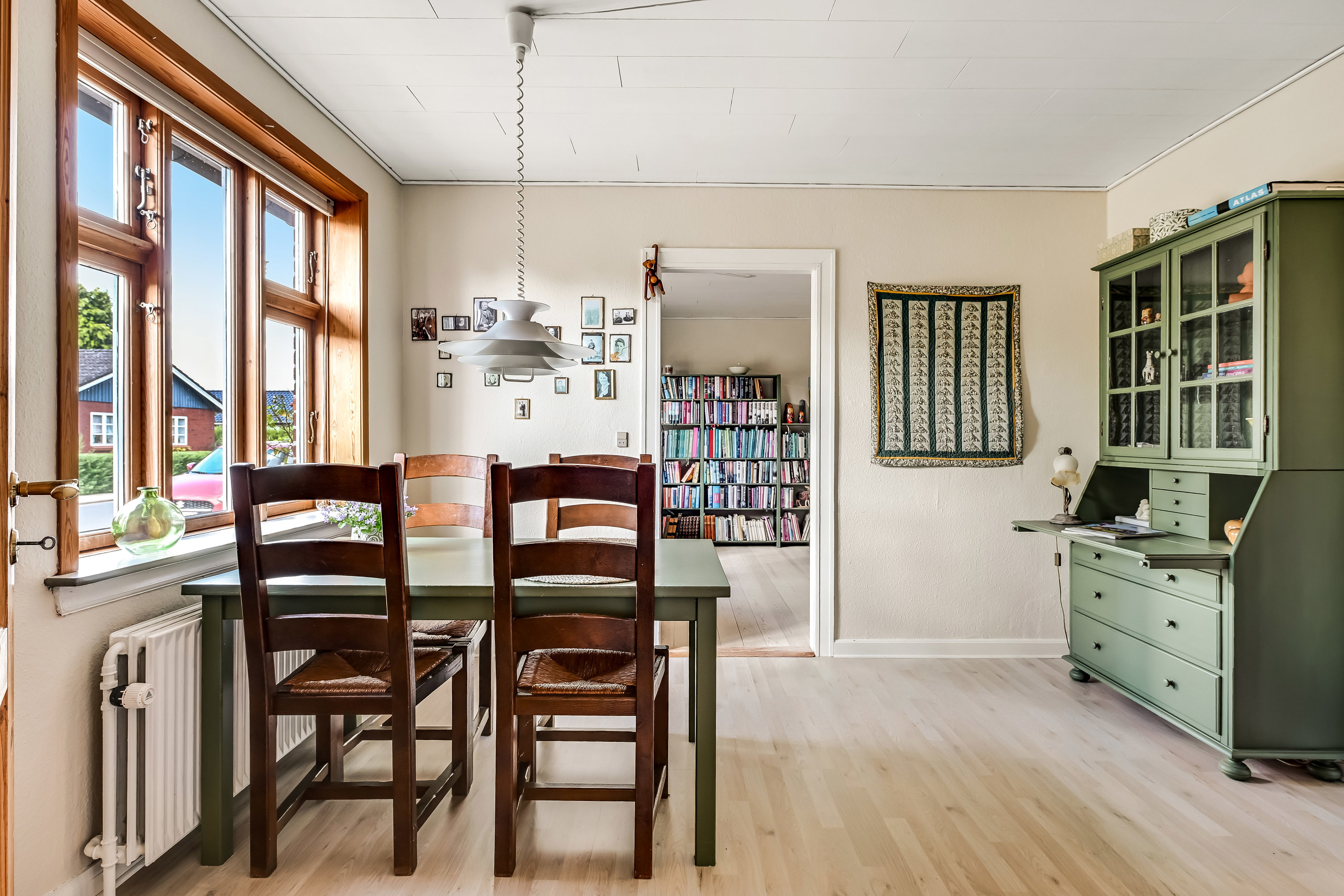 Fremhævet stue billede i fuldskærmstilstand. Billede af Nørrevej 12, Stend-Krogag, 7200 Grindsted