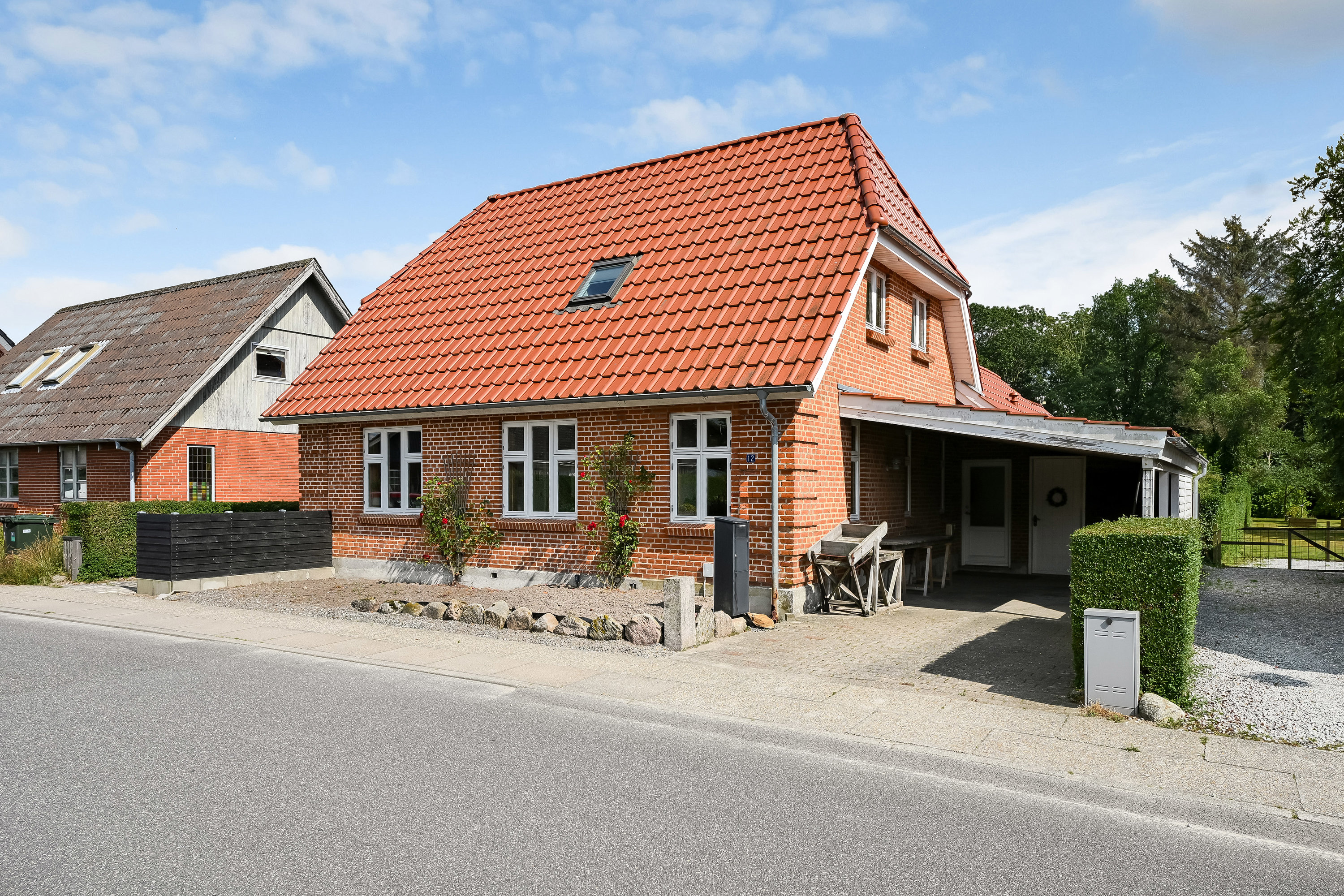 Fremhævet ejendommen billede i fuldskærmstilstand. Billede af Nørrevej 12, Stend-Krogag, 7200 Grindsted