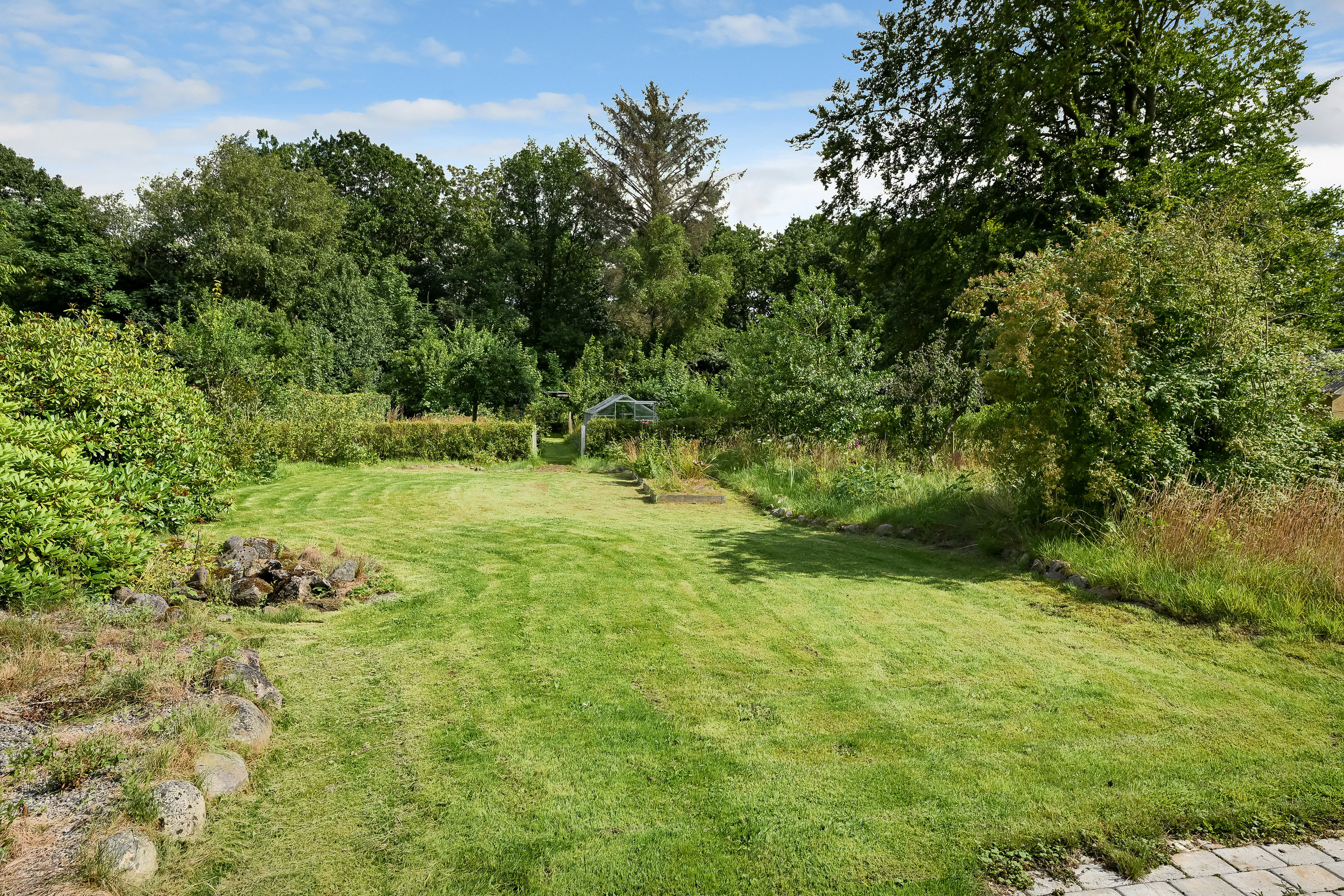 Fremhævet have billede i fuldskærmstilstand. Billede af Nørrevej 12, Stend-Krogag, 7200 Grindsted