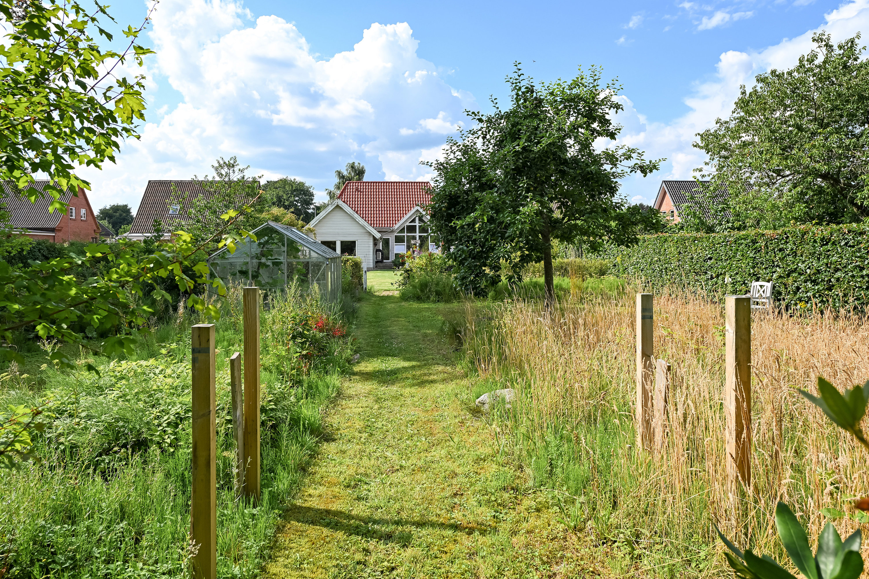 Fremhævet have billede i fuldskærmstilstand. Billede af Nørrevej 12, Stend-Krogag, 7200 Grindsted