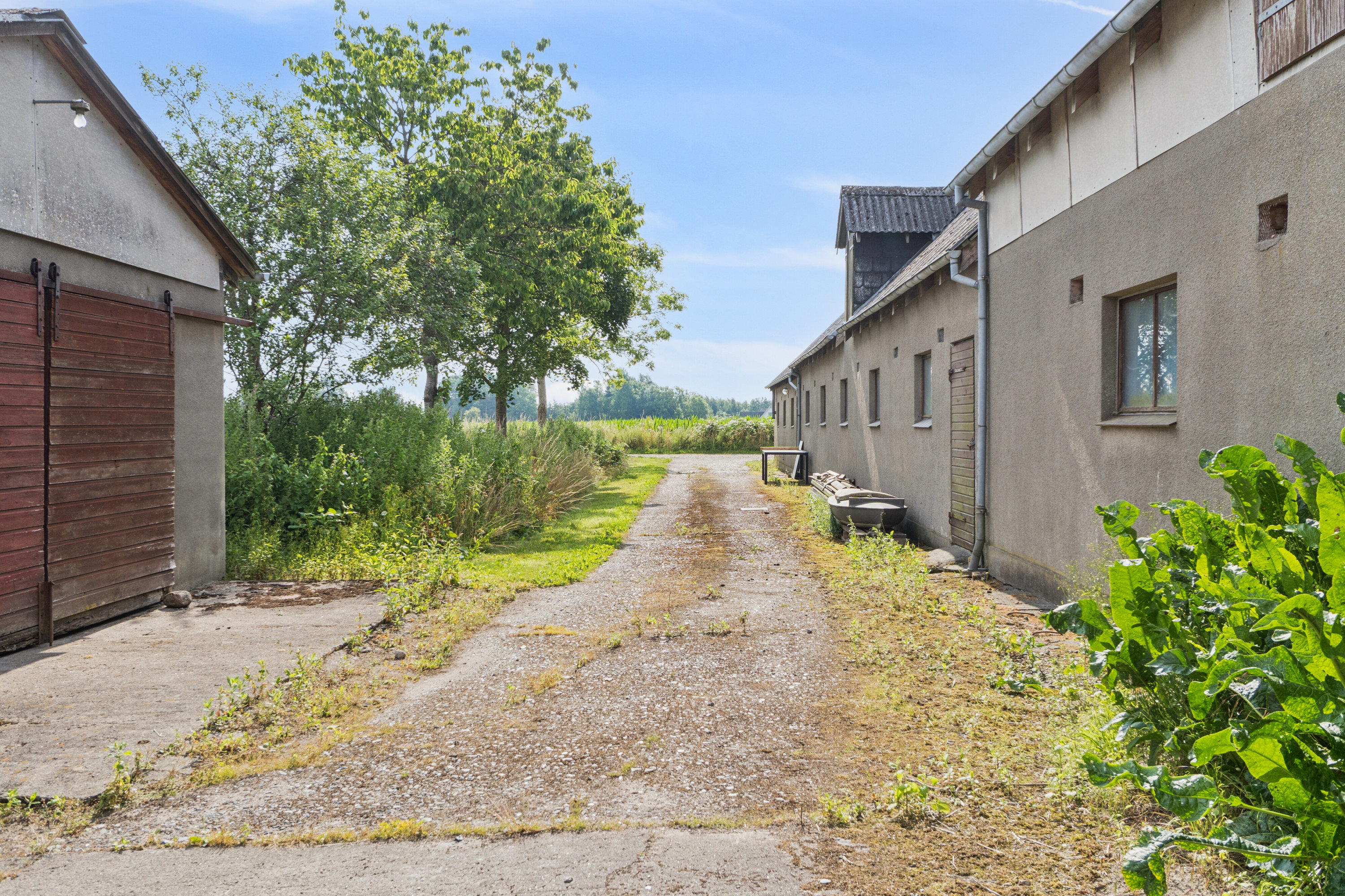 Fremhævet set fra vejen billede i fuldskærmstilstand. Billede af Egensevej 32, Egense Mark, 5450 Otterup