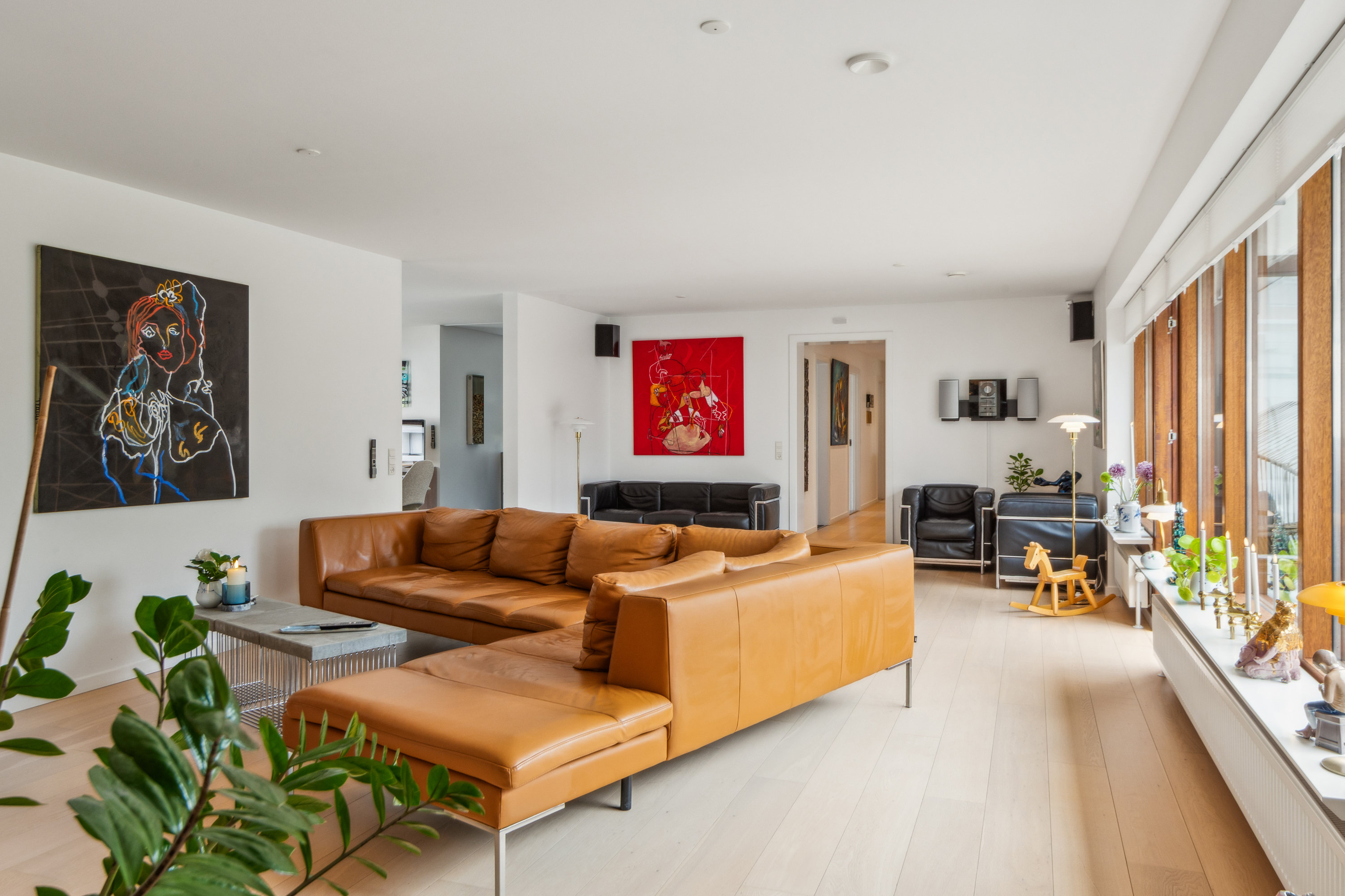 Fremhævet stue billede i fuldskærmstilstand. Billede af Tjørnealle 2, 9530 Støvring