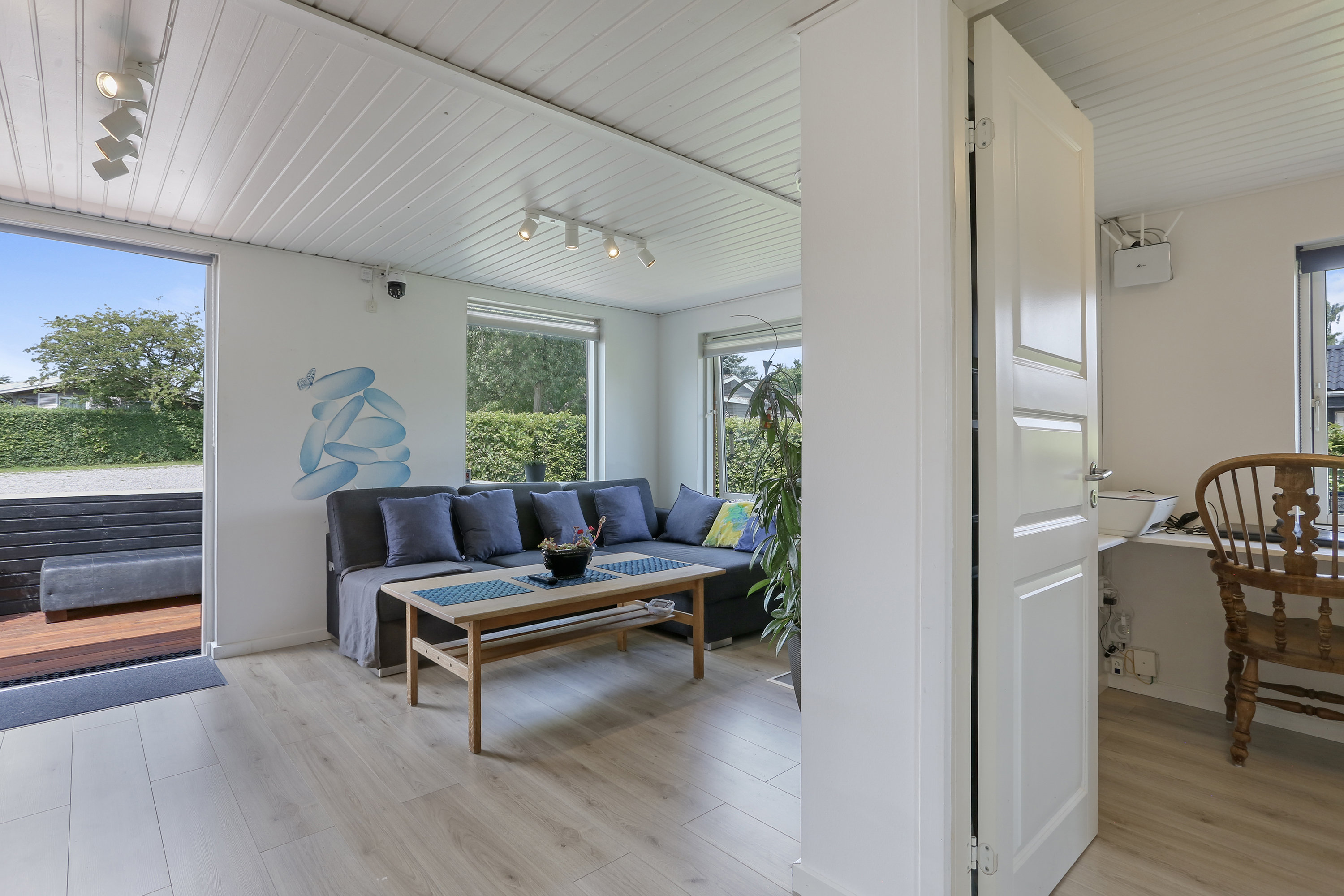 Fremhævet stue billede i fuldskærmstilstand. Billede af Huginsvej 19, 2740 Skovlunde