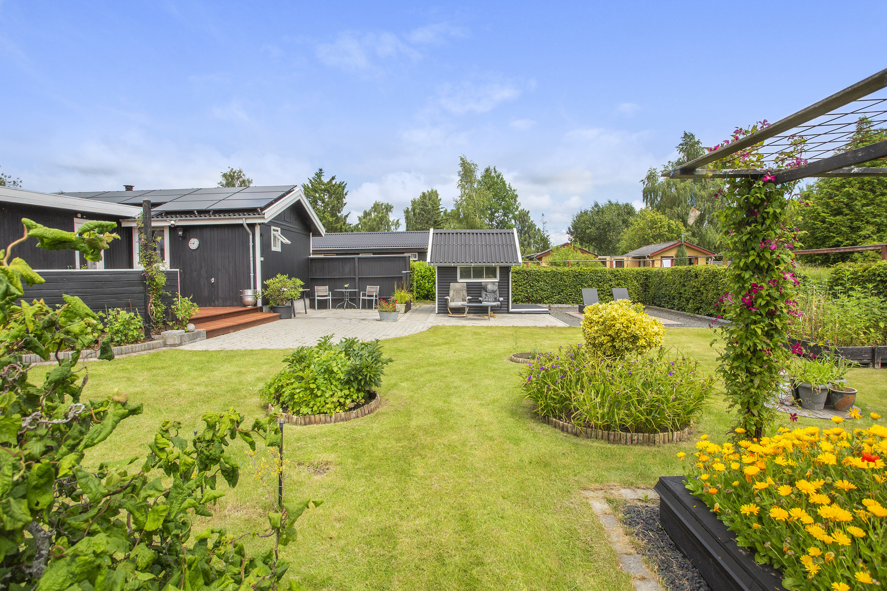 Fremhævet have billede i fuldskærmstilstand. Billede af Huginsvej 19, 2740 Skovlunde