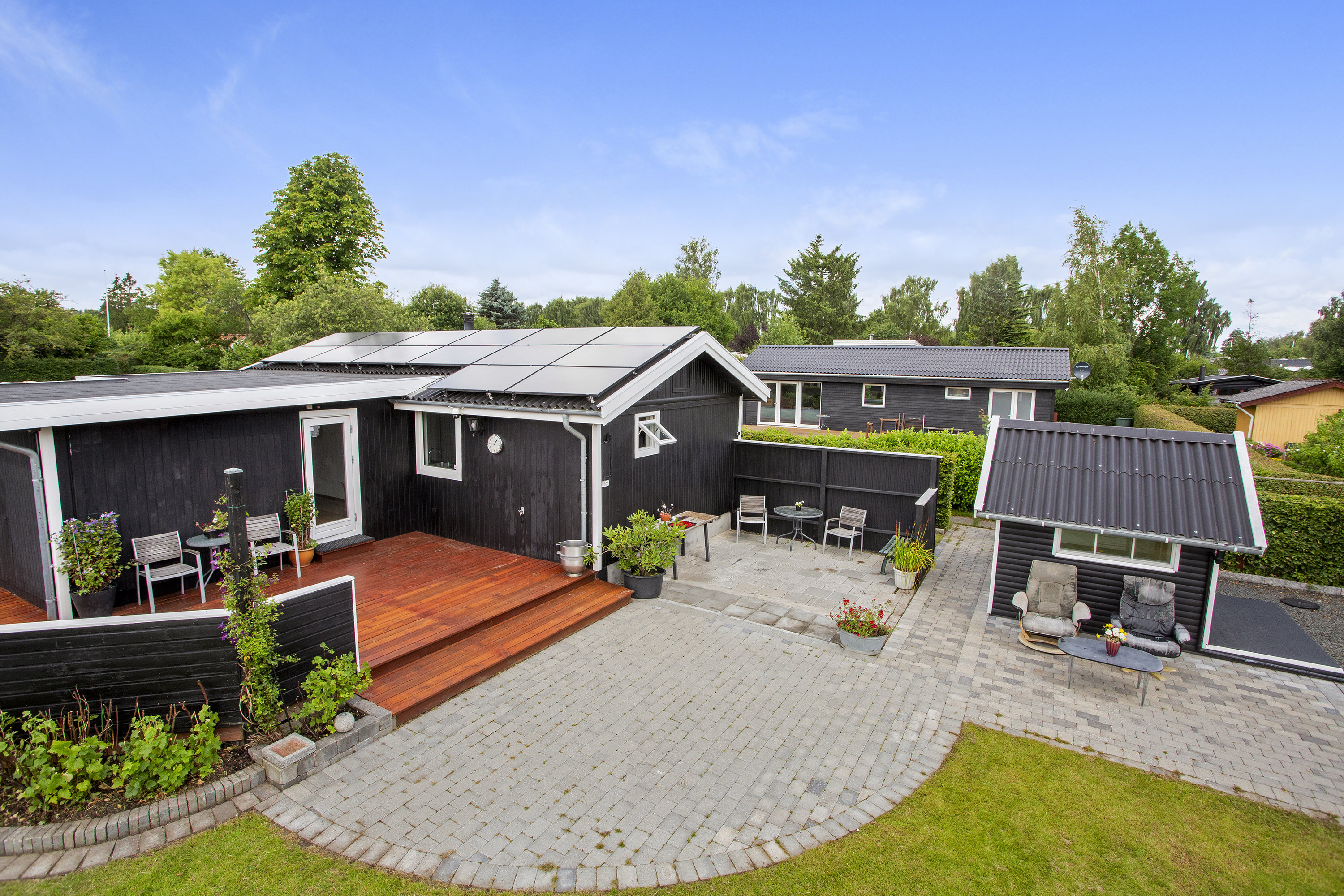 Fremhævet ejendommen billede i fuldskærmstilstand. Billede af Huginsvej 19, 2740 Skovlunde