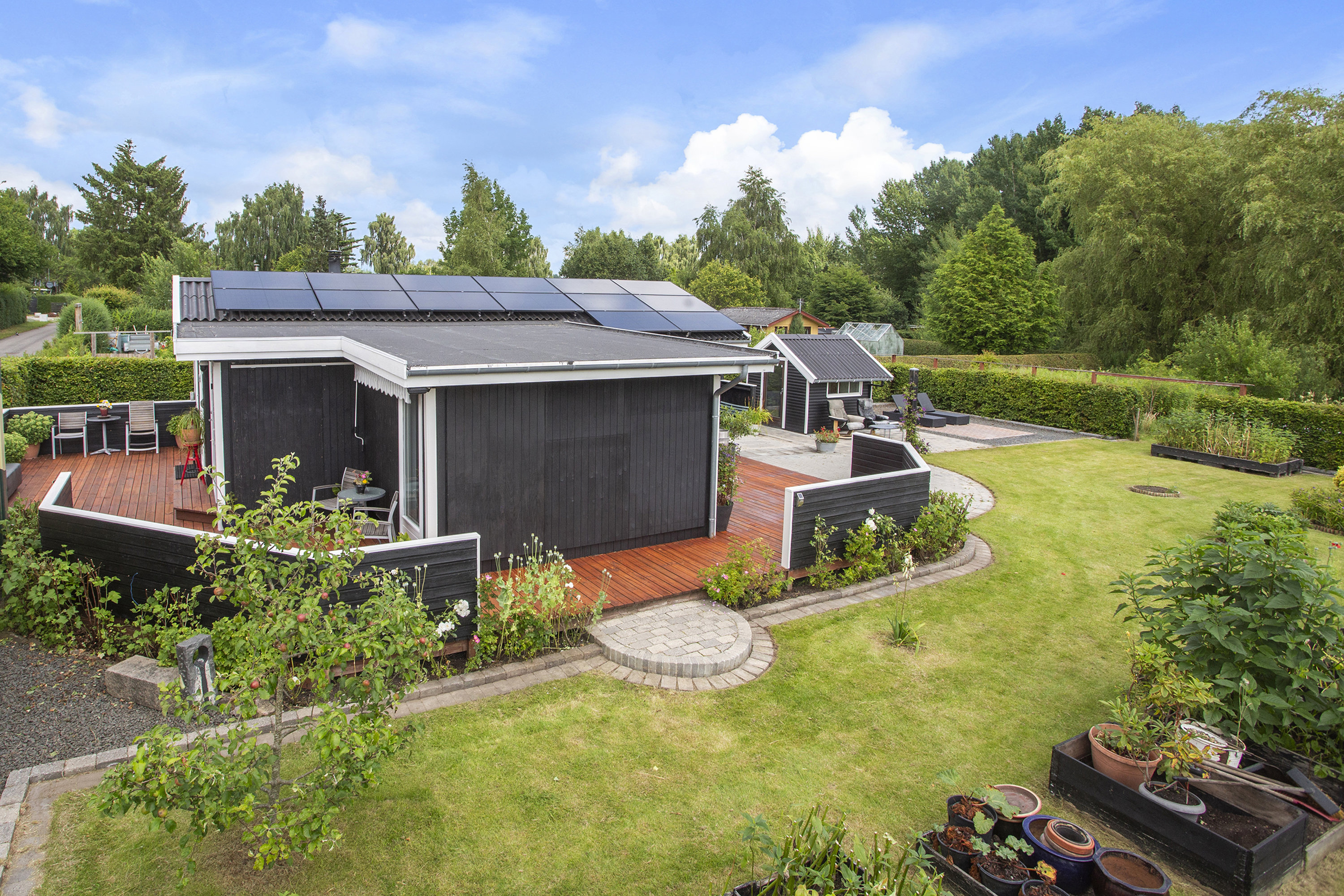 Fremhævet ejendommen billede i fuldskærmstilstand. Billede af Huginsvej 19, 2740 Skovlunde