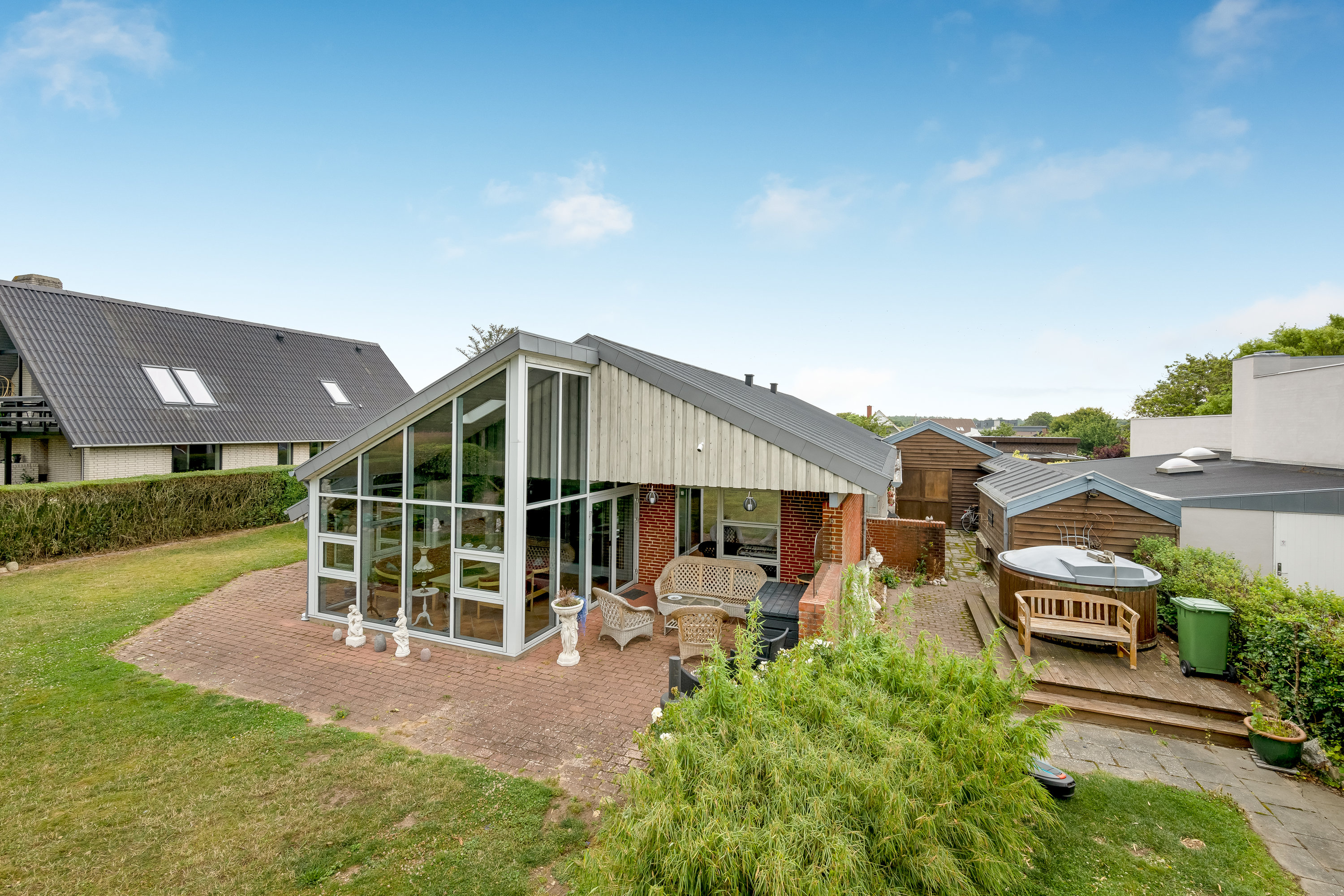 Miniaturebillede 2: facade. Billede af Heboltoft 50, Velling, 6950 Ringkøbing