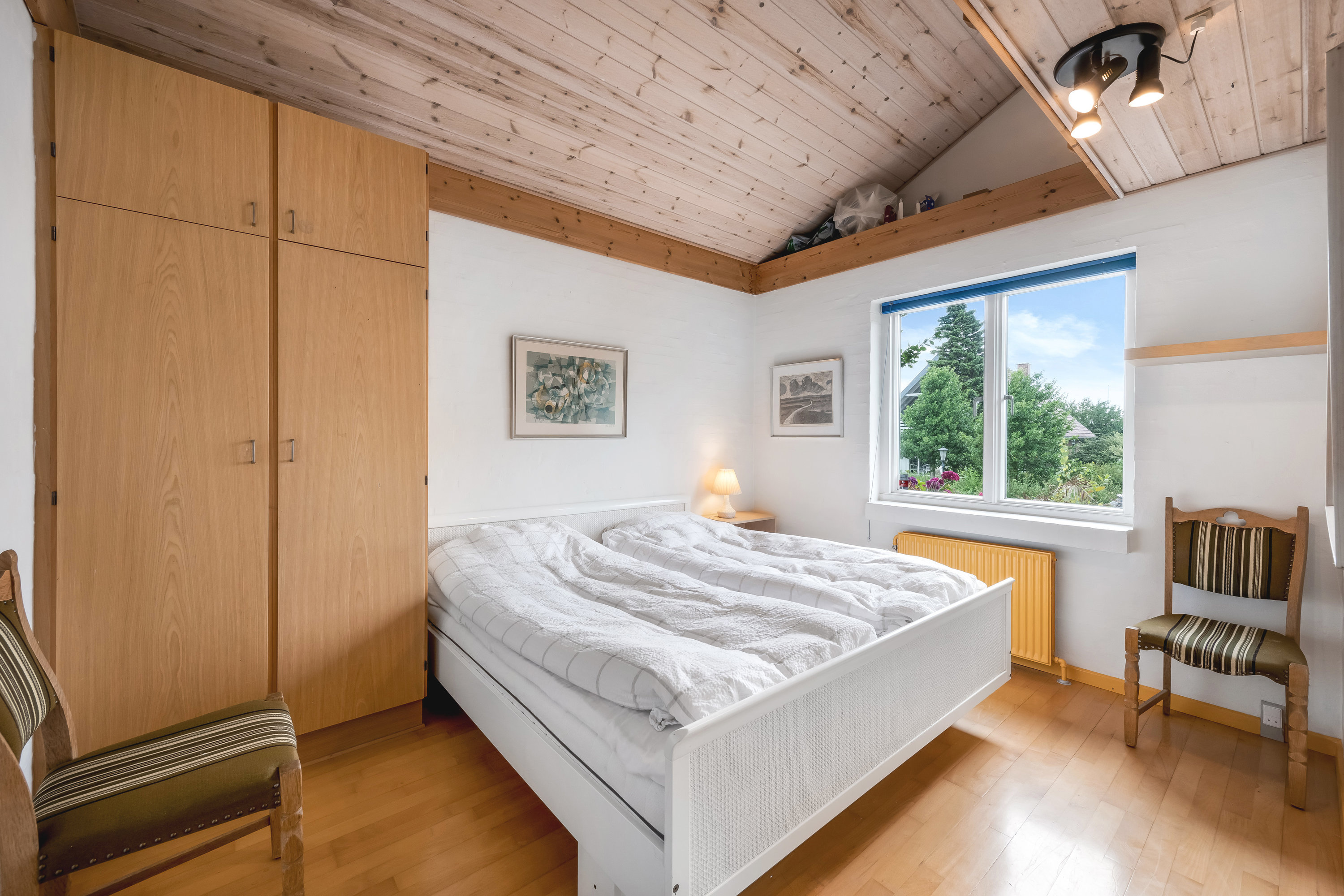 Fremhævet soveværelse billede i fuldskærmstilstand. Billede af Heboltoft 50, Velling, 6950 Ringkøbing