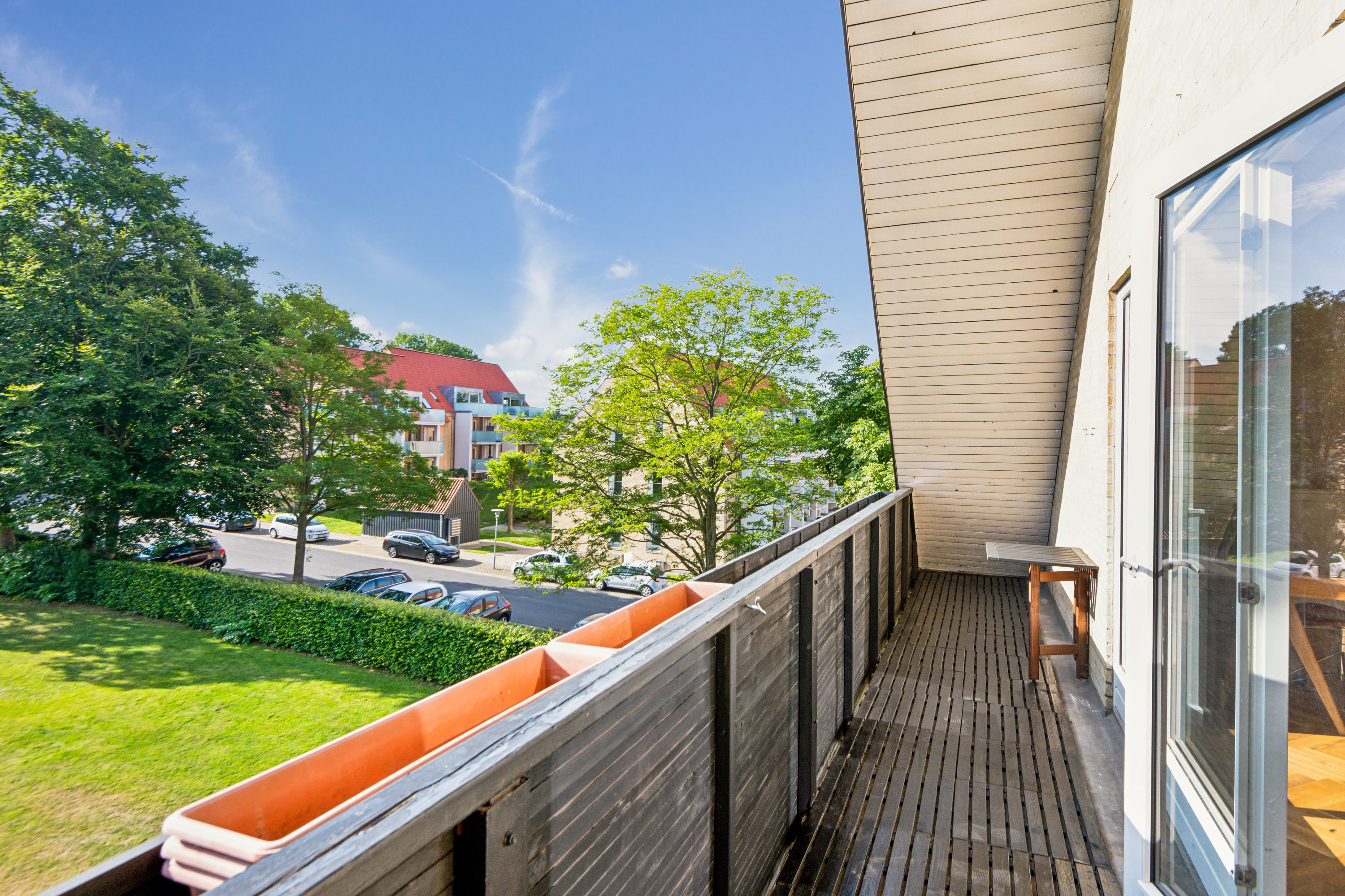 Fremhævet altan billede i fuldskærmstilstand. Billede af Fyrrebakken 20, 2., 9000 Aalborg