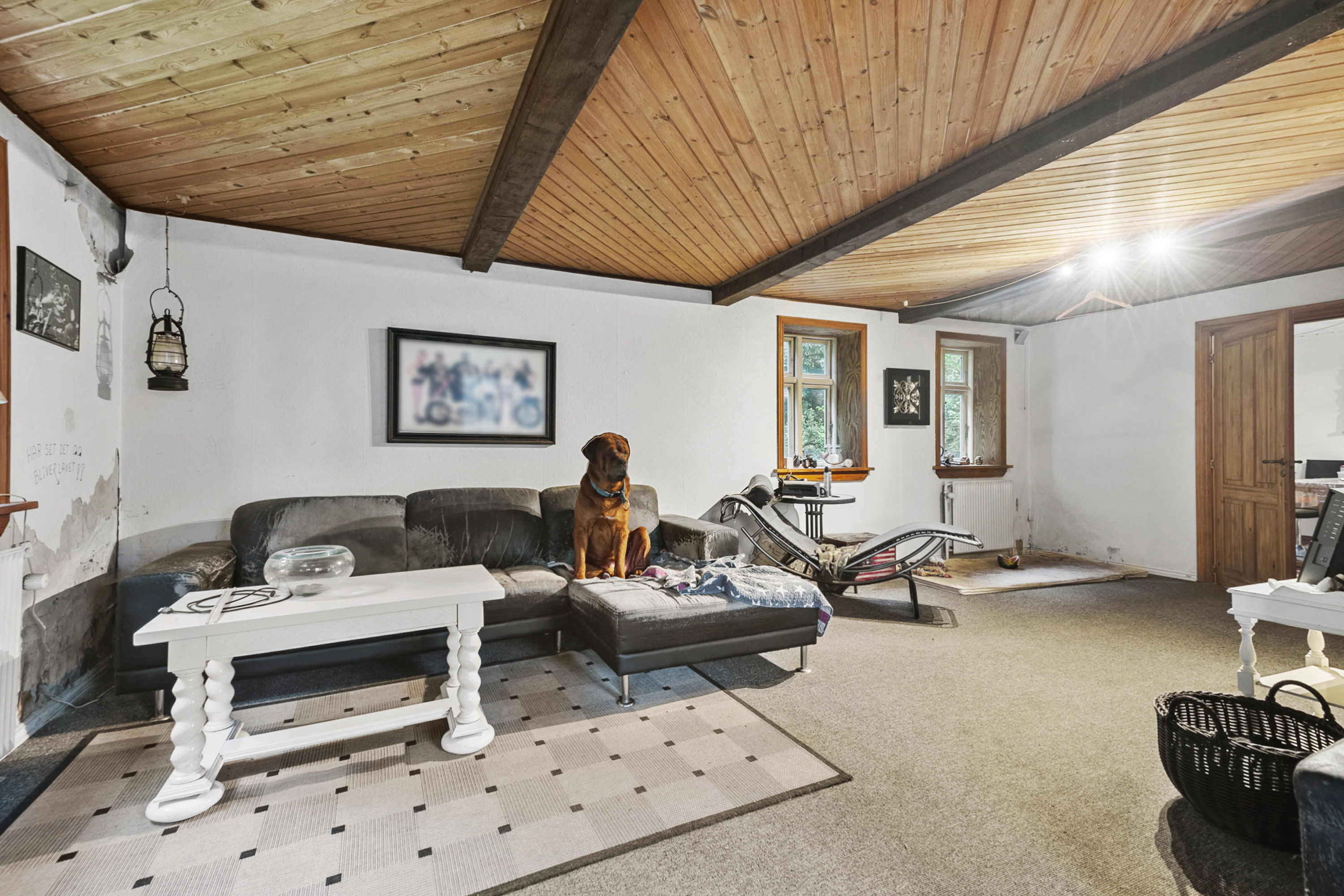 Fremhævet stue billede i fuldskærmstilstand. Billede af Varde Landevej 65, Biltoft, 6800 Varde