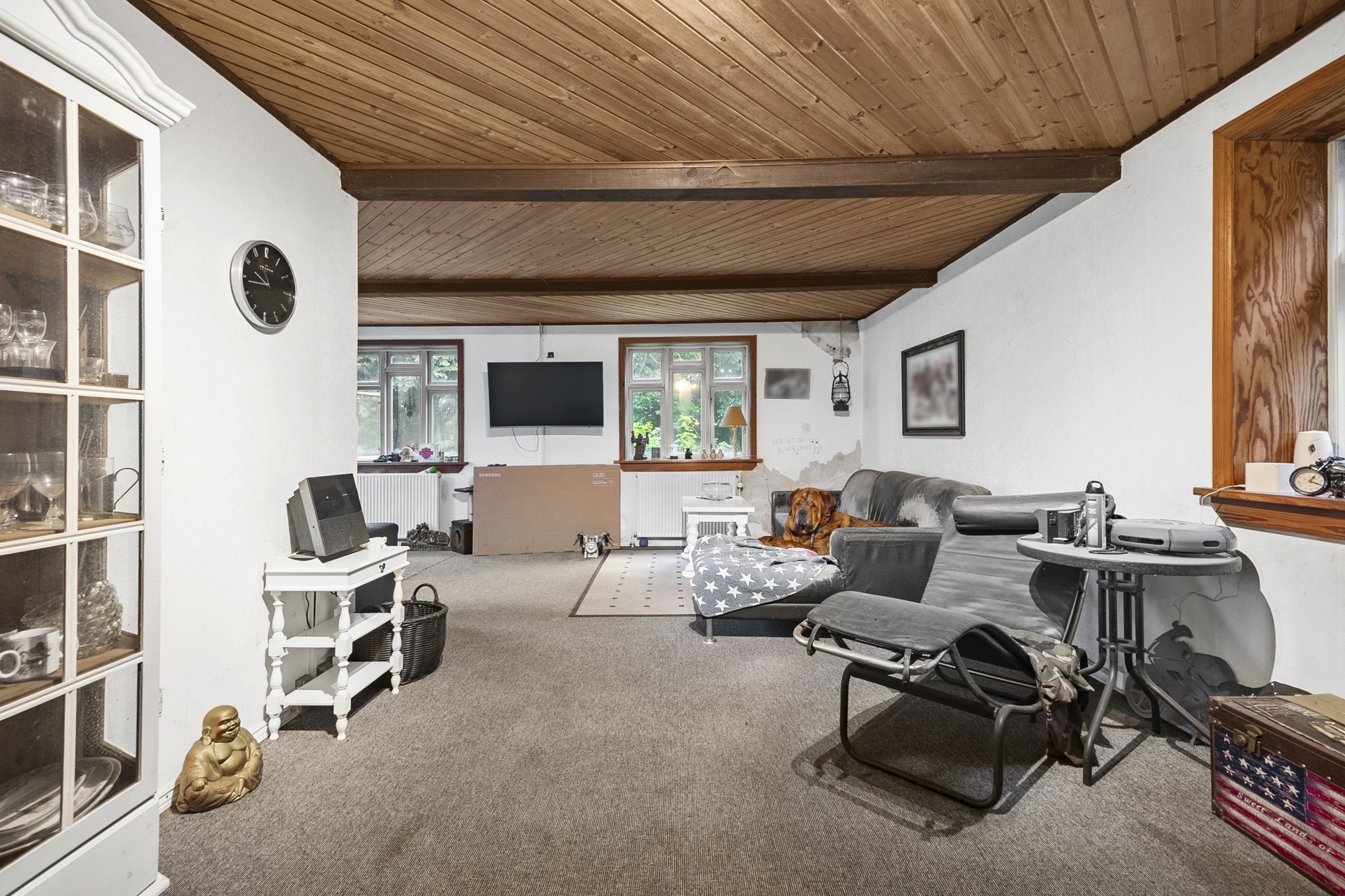 Fremhævet stue billede i fuldskærmstilstand. Billede af Varde Landevej 65, Biltoft, 6800 Varde