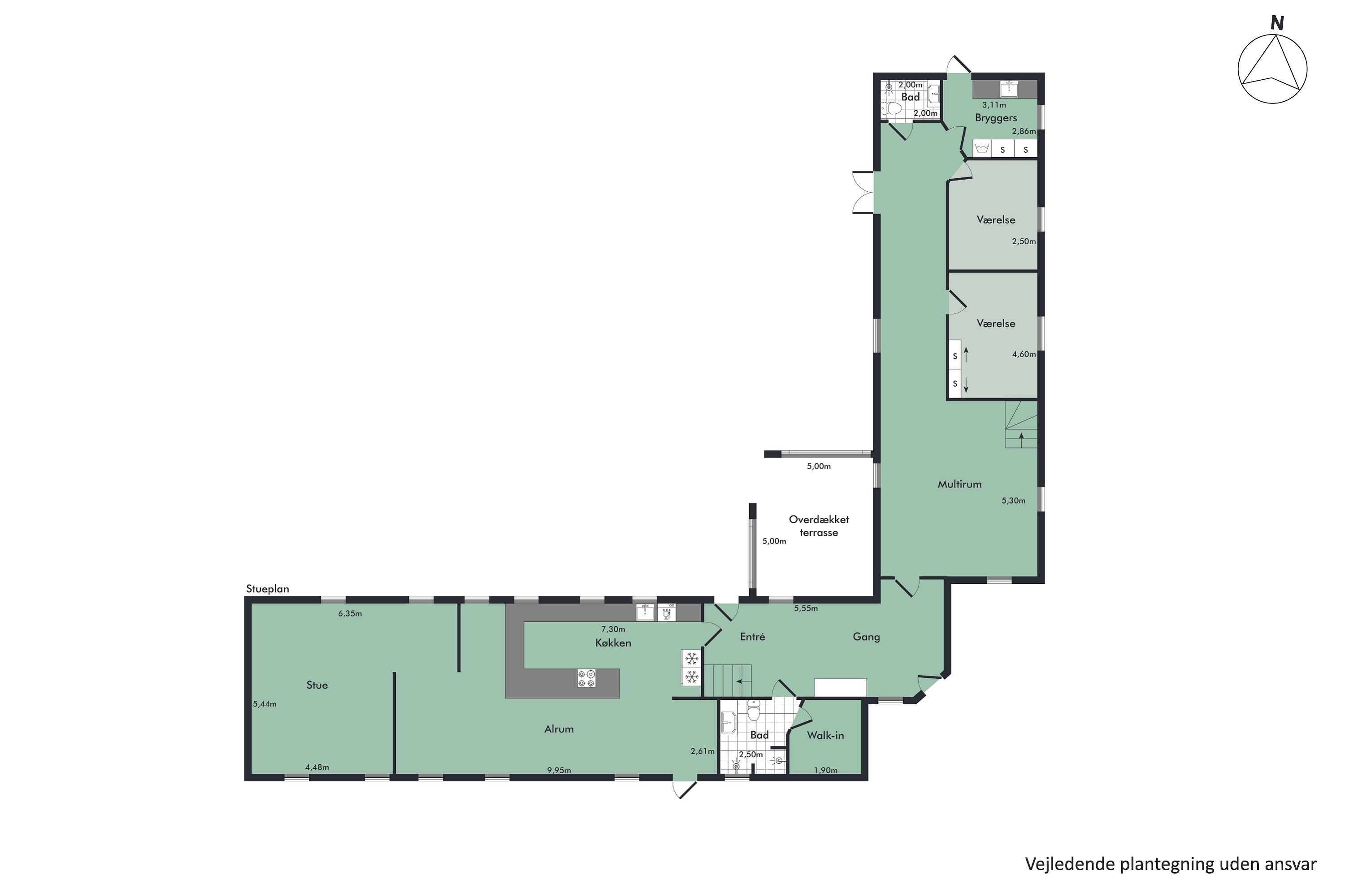 Plantegninger billede af Søndermarksvej 5, Stenild, 9500 Hobro
