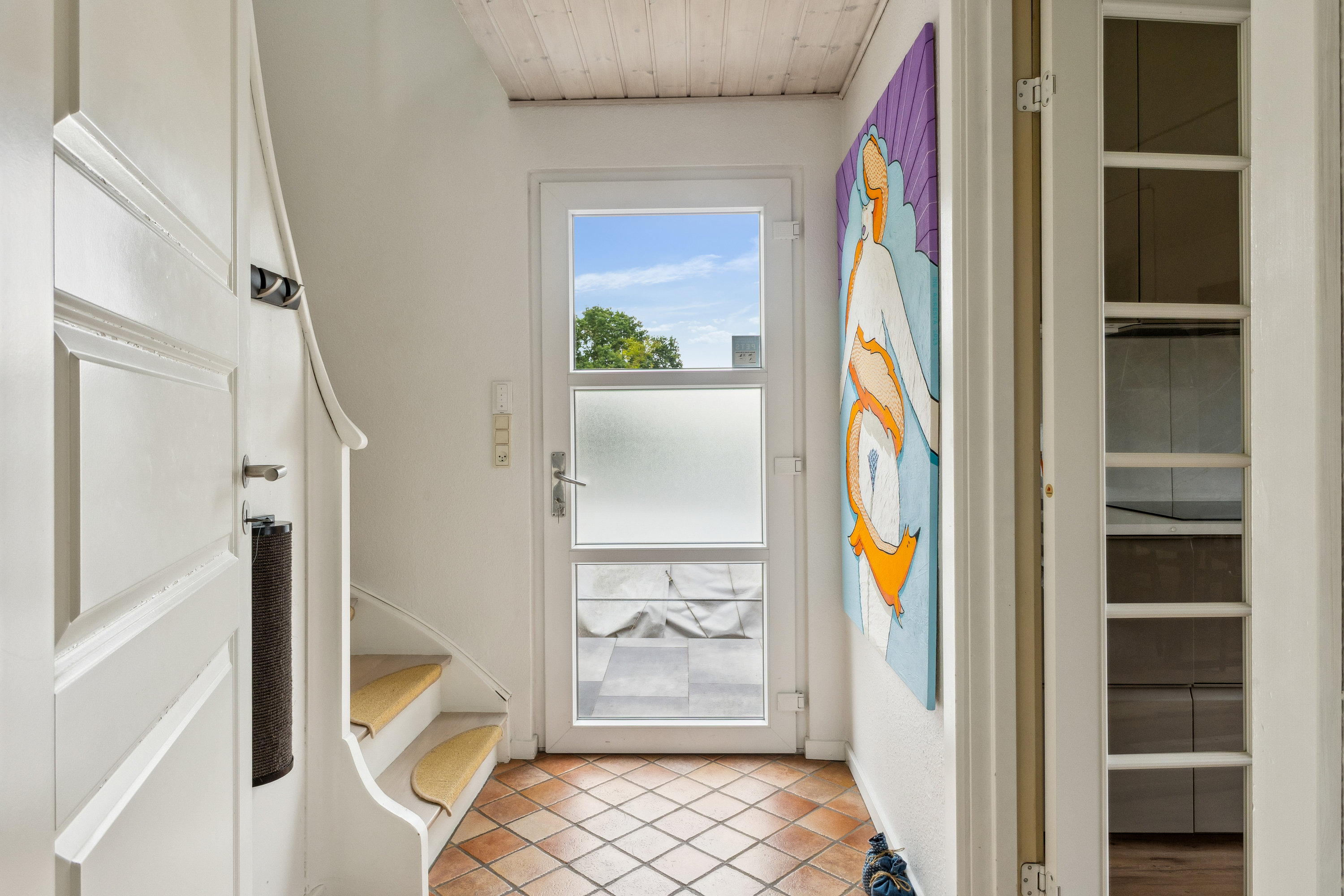 Miniaturebillede 2: entré. Billede af Skolevej 17, Vester Sottrup, 6400 Sønderborg