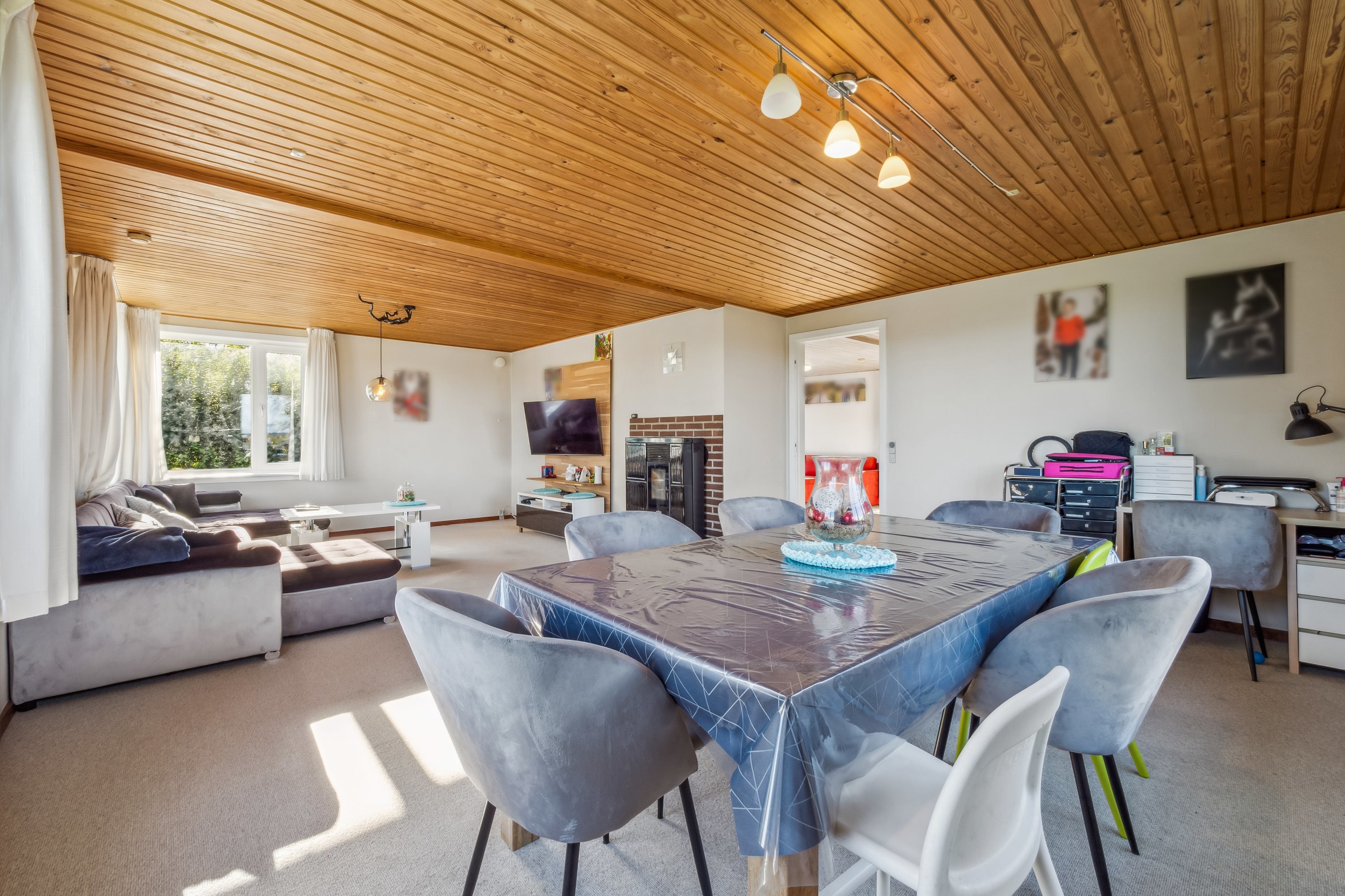 Fremhævet stue billede i fuldskærmstilstand. Billede af Aalborgvej 195, 7742 Vesløs