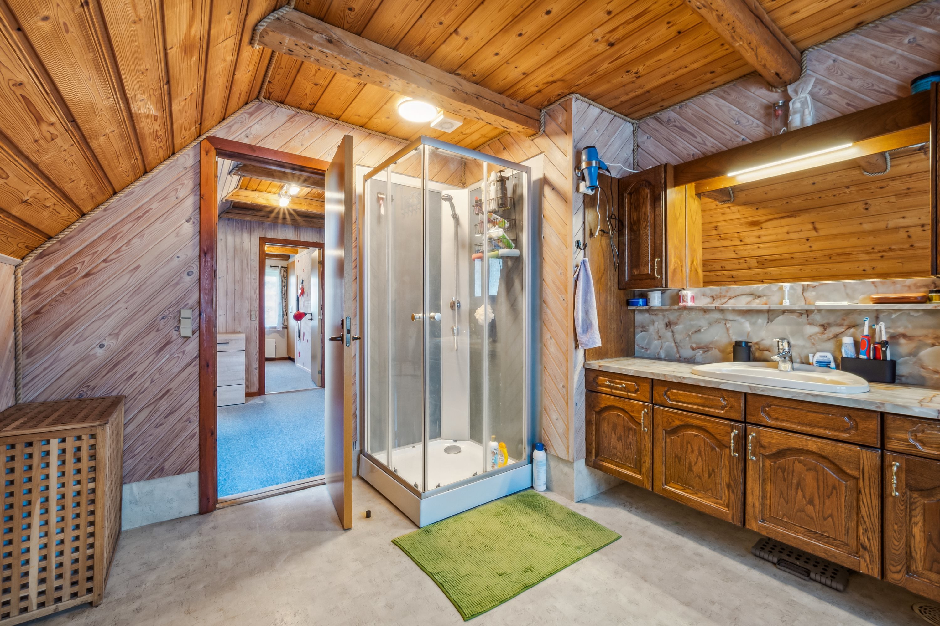 Fremhævet badeværelse billede i fuldskærmstilstand. Billede af Aalborgvej 195, 7742 Vesløs