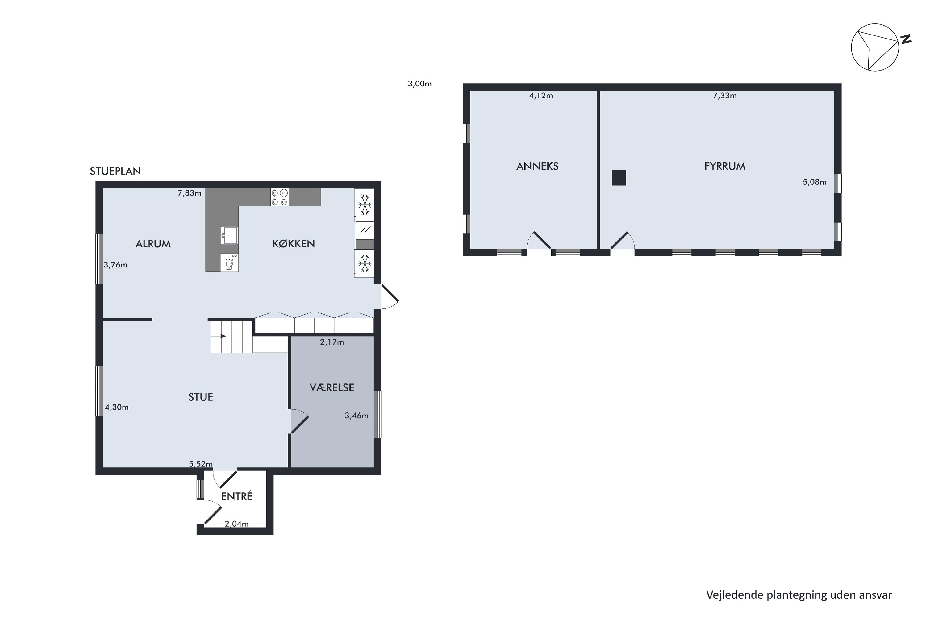Plantegninger billede af Præstbrovej 282, Øster Jølby, 7950 Erslev