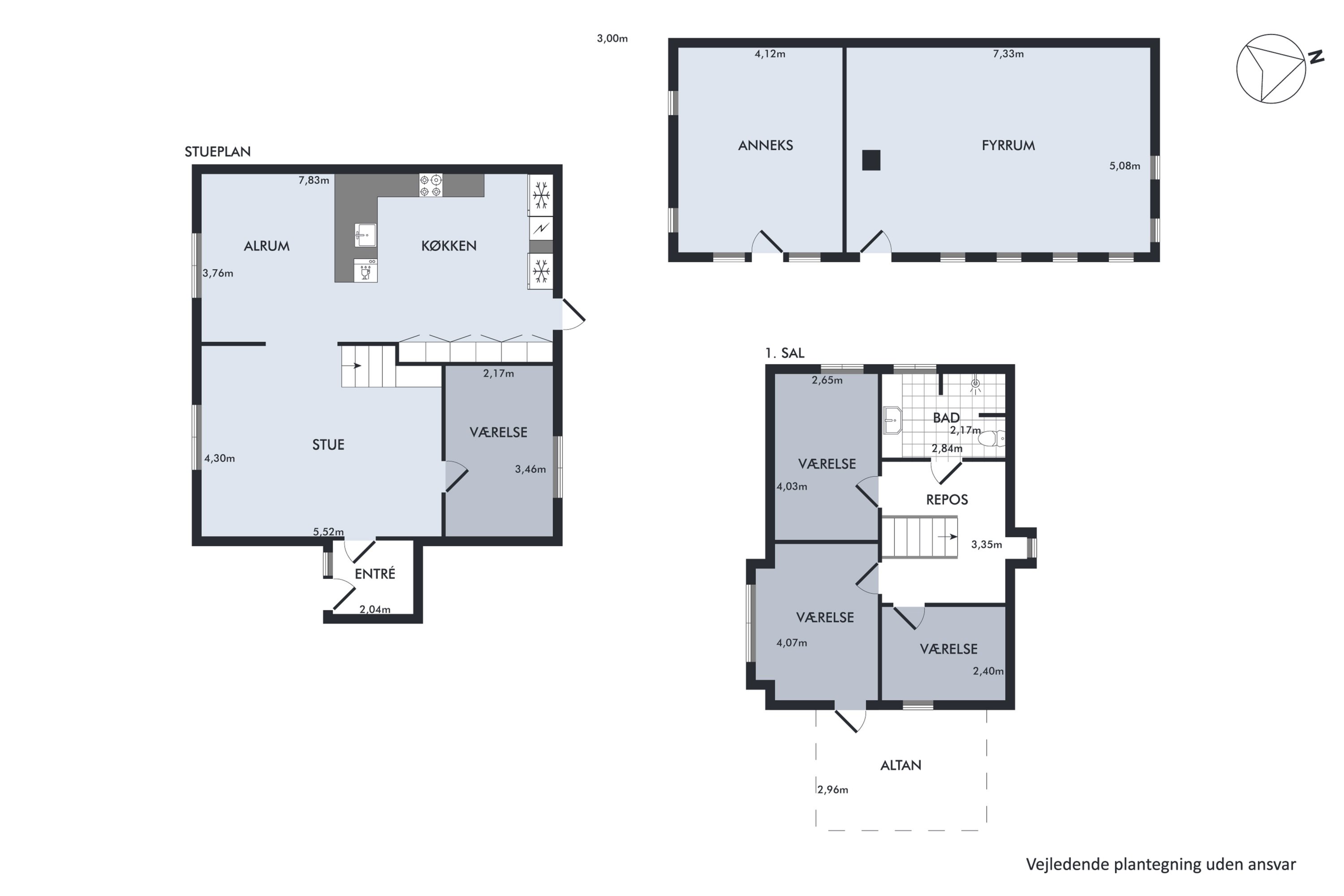 Plantegninger billede af Præstbrovej 282, Øster Jølby, 7950 Erslev
