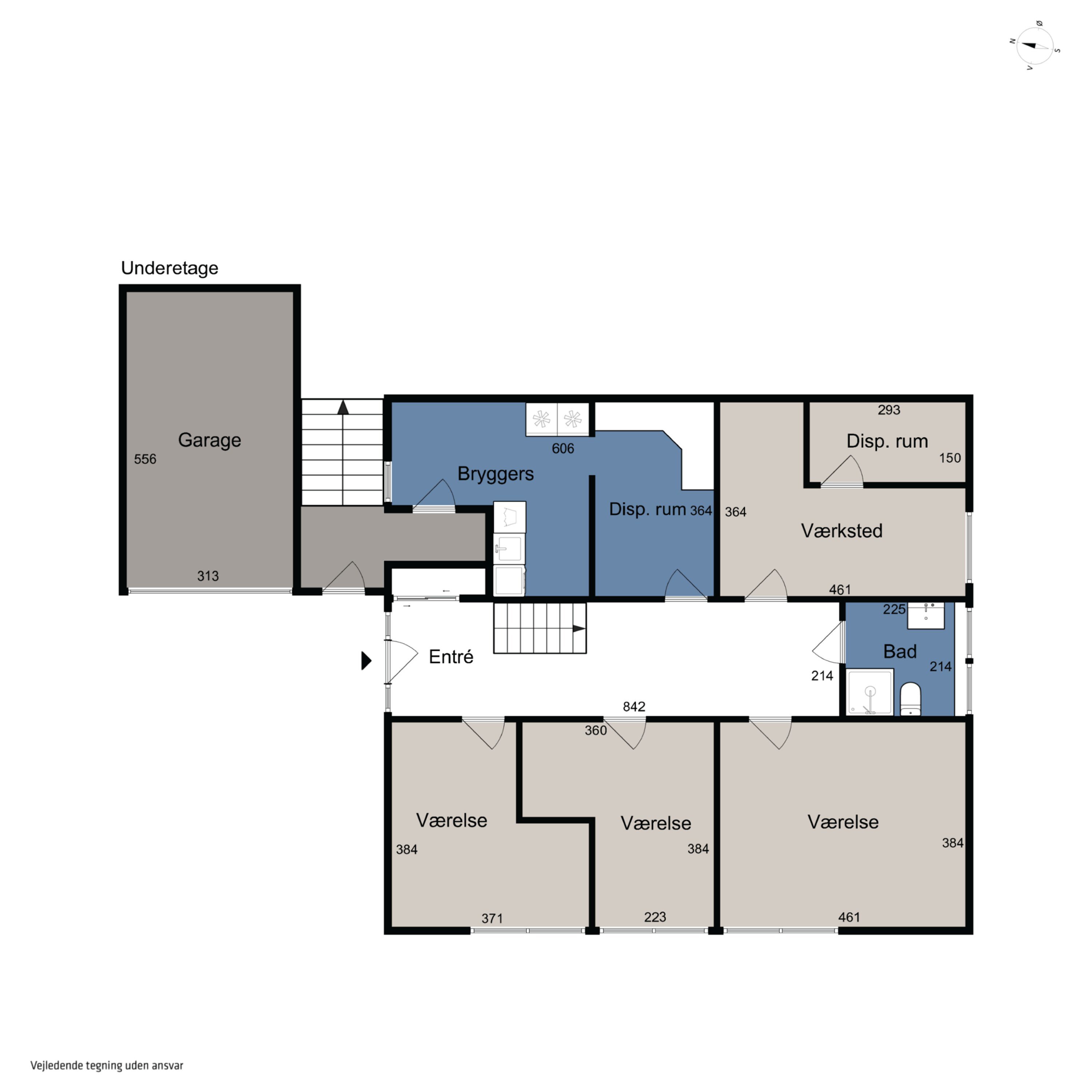 Plantegninger billede af Højgårdsvej 11, 8260 Viby J