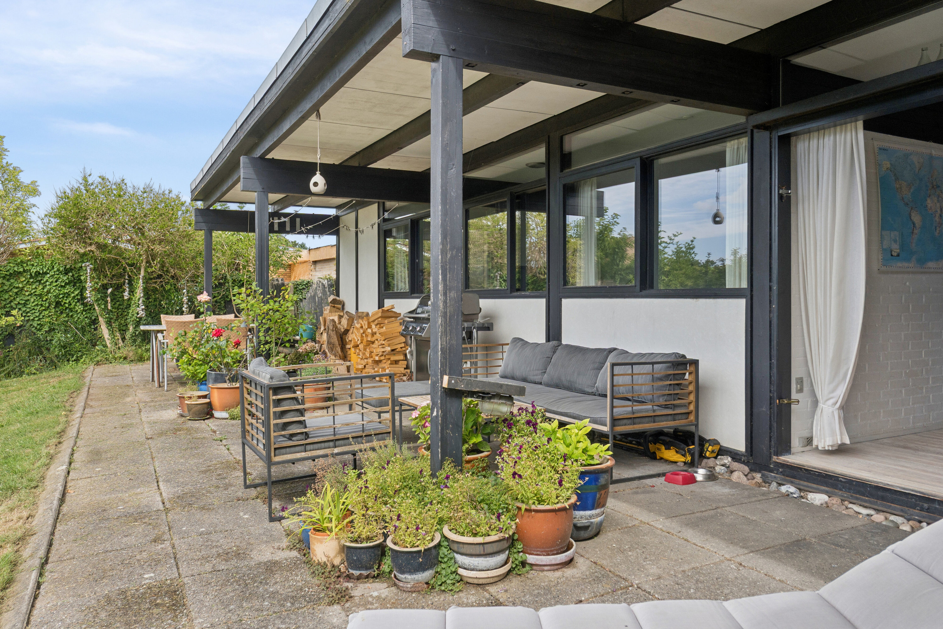 Fremhævet set fra haven billede i fuldskærmstilstand. Billede af Baldersvænget 10, Thurø, 5700 Svendborg