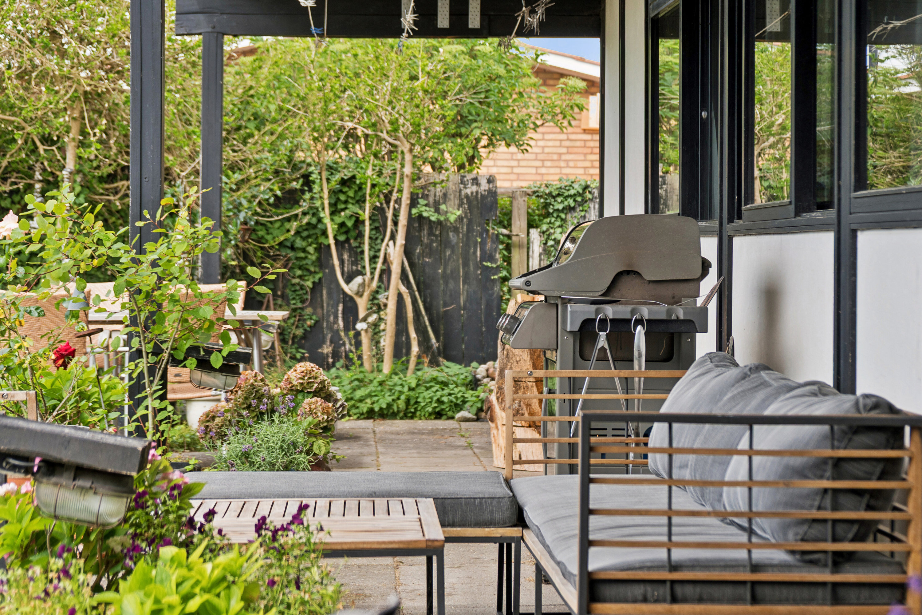 Fremhævet terrasse billede i fuldskærmstilstand. Billede af Baldersvænget 10, Thurø, 5700 Svendborg