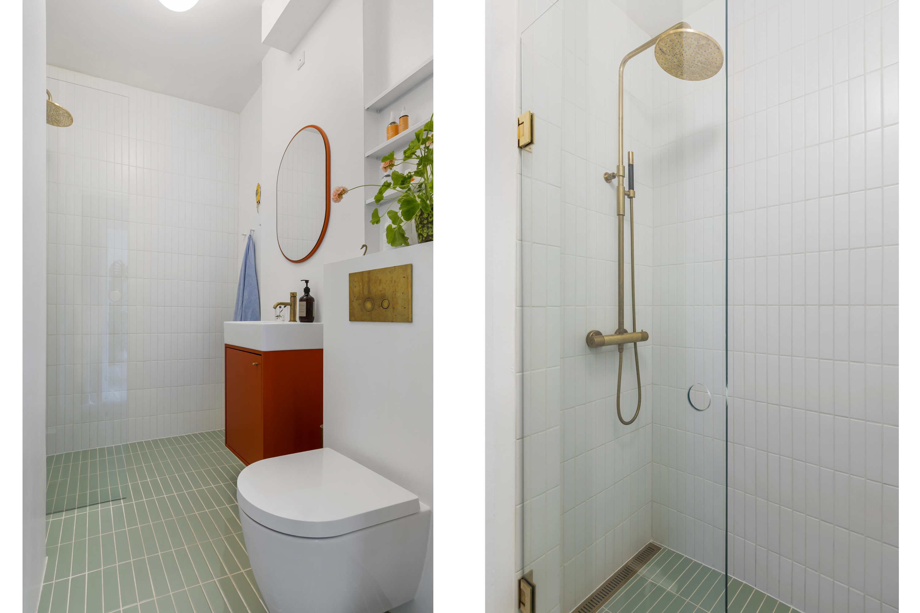 Fremhævet badeværelse billede i fuldskærmstilstand. Billede af Mariendalsvej 65, 2., 2000 Frederiksberg