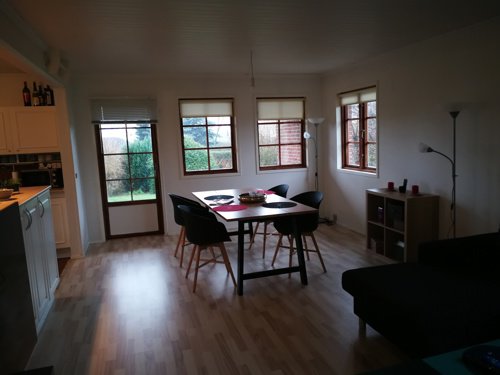 Fremhævet stuen billede i fuldskærmstilstand. Billede af Blomsterhaven 5, Taulov, 7000 Fredericia