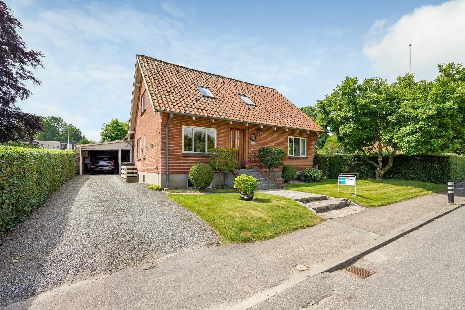 Fremhævet ejendommen billede i fuldskærmstilstand. Billede af Skolegade 5, 7171 Uldum