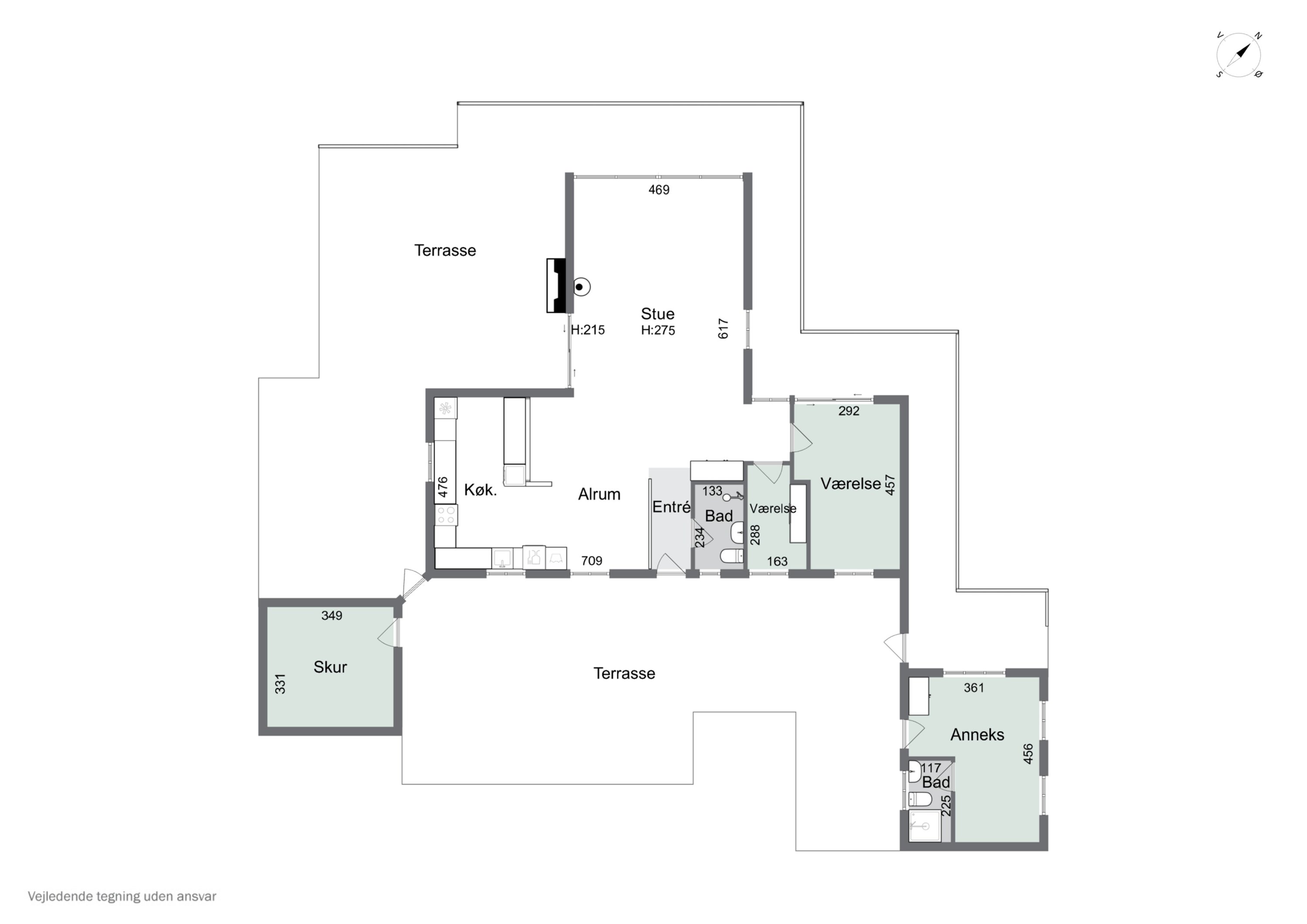 Plantegninger billede af Kildehøj 17, Veddinge Bk, 4540 Fårevejle