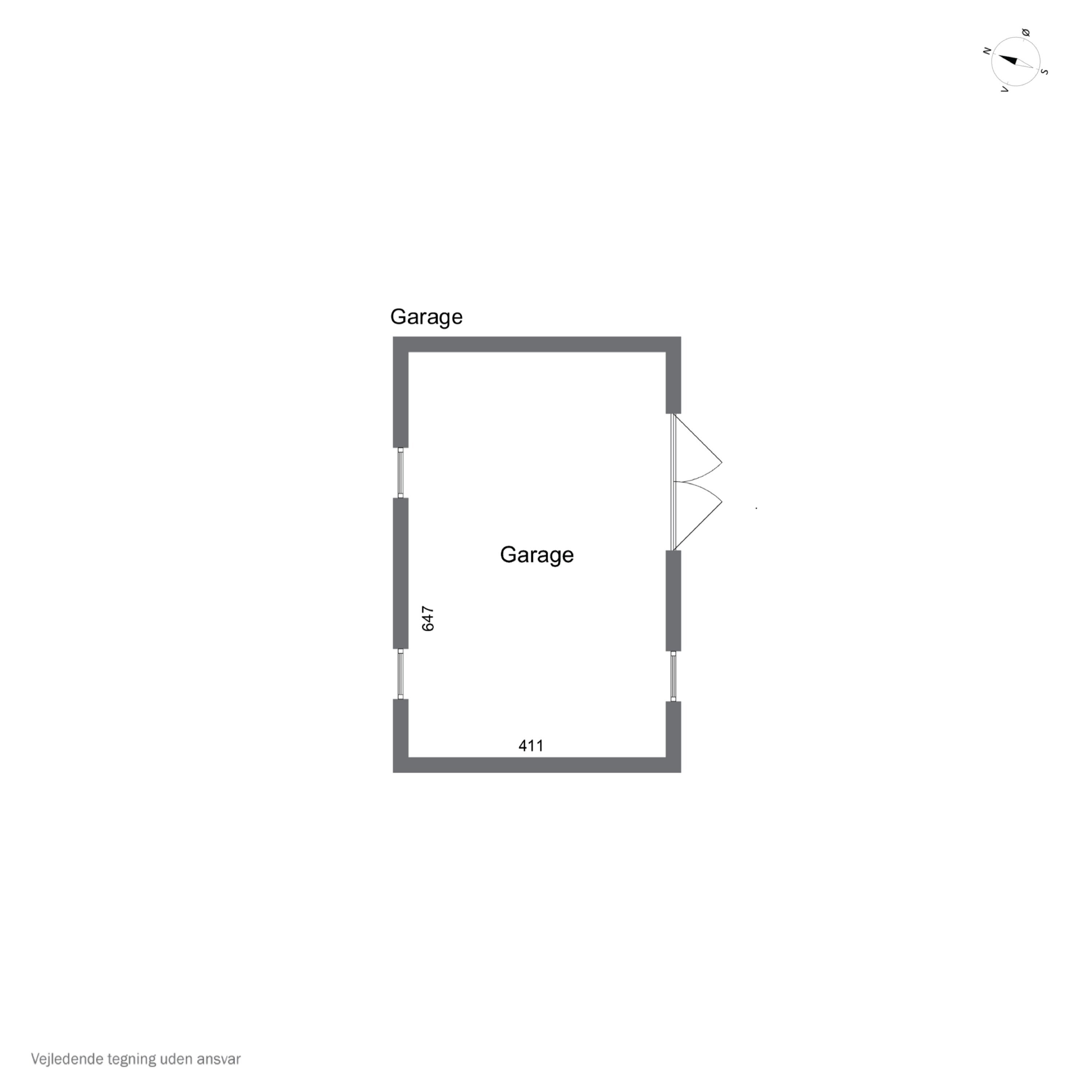 Plantegninger billede af Savmøllevej 4, Østermarie, 3751 Østermarie
