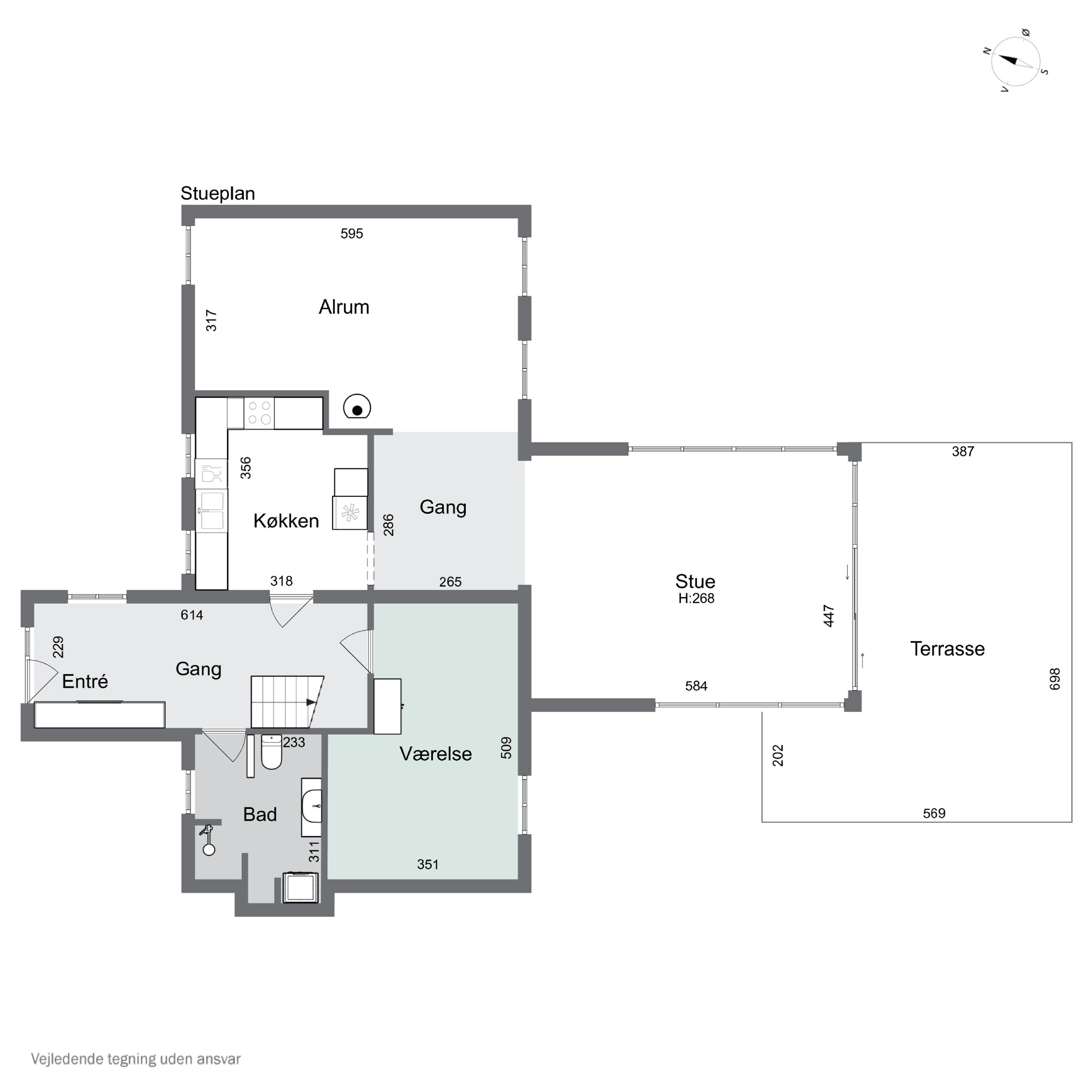 Plantegninger billede af Savmøllevej 4, Østermarie, 3751 Østermarie