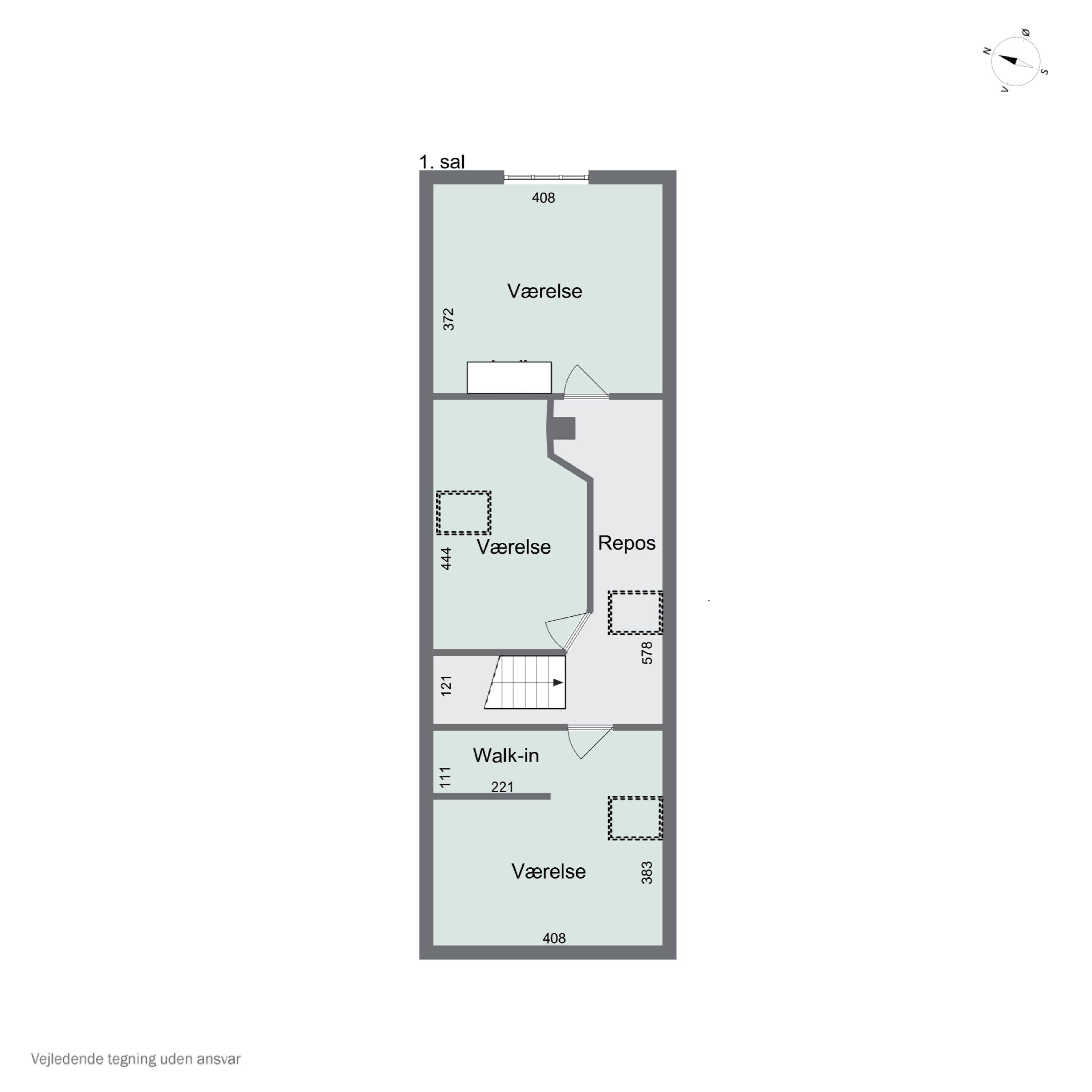 Plantegninger billede af Savmøllevej 4, Østermarie, 3751 Østermarie